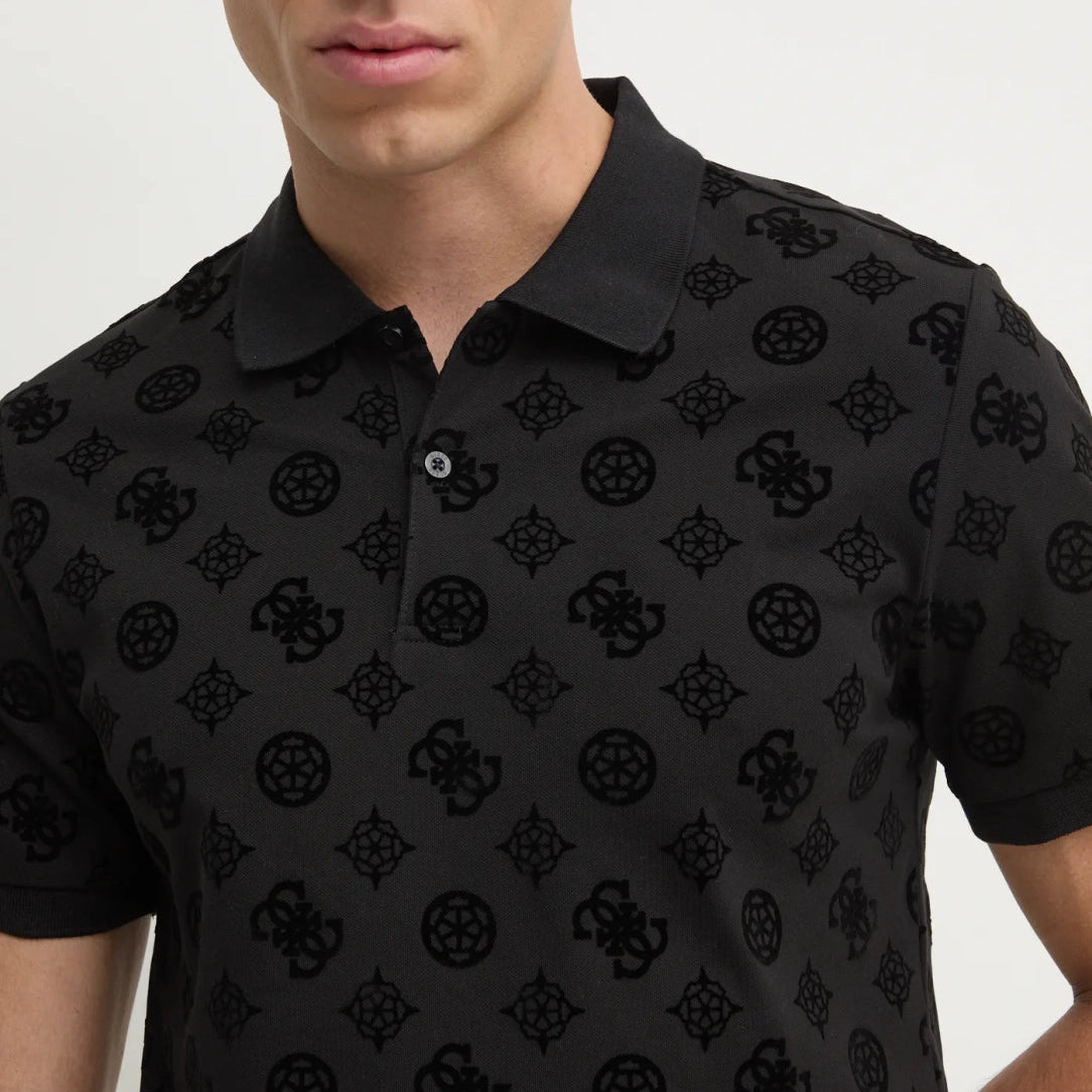 POLO GUESS FLOCKED PEONY