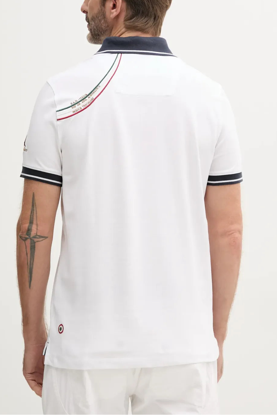 POLO AERONAUTICA MILITARE LOGO RICAMO