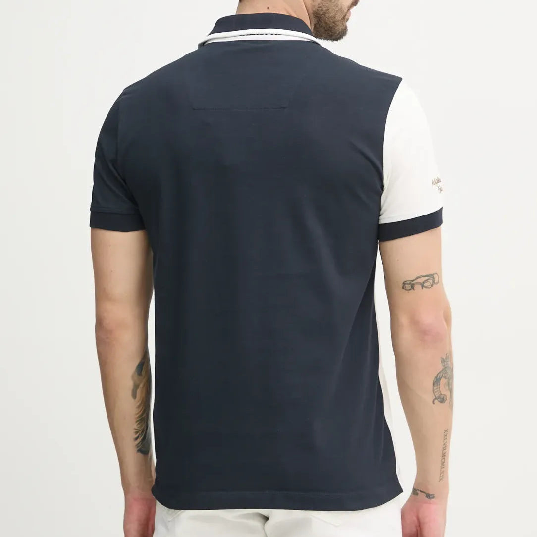 POLO AERONAUTICA MILITARE MC BICOLOR