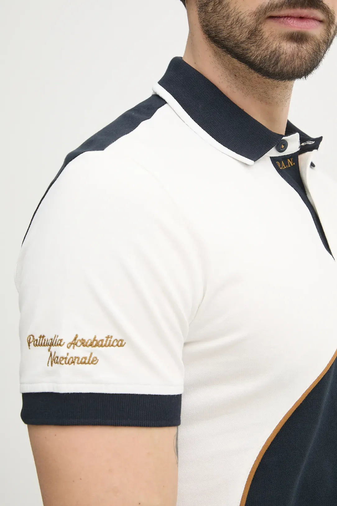 POLO AERONAUTICA MILITARE MC BICOLOR