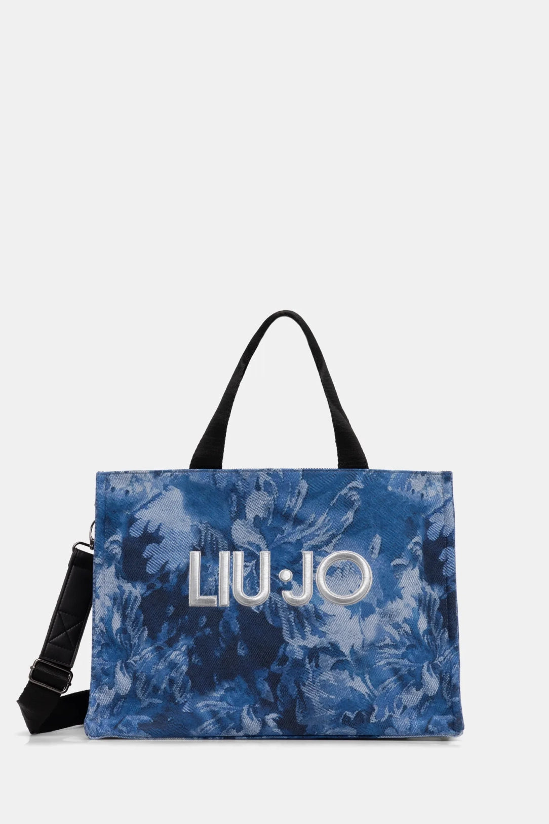 BORSA LIUJO TOTE PRINTED DENIM
