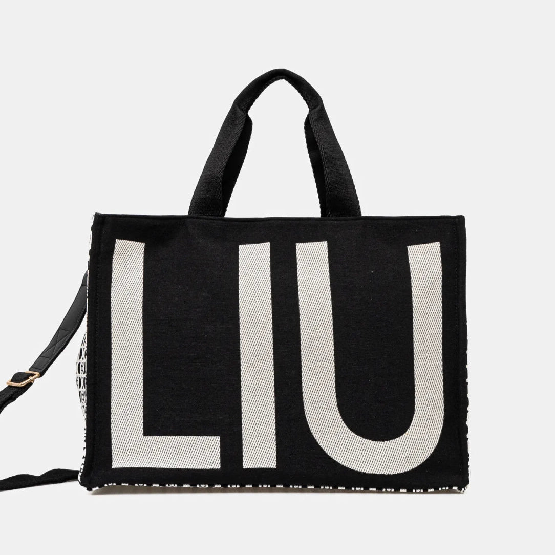 BORSA LIUJO TOTE JAQUARD MONOGRAM