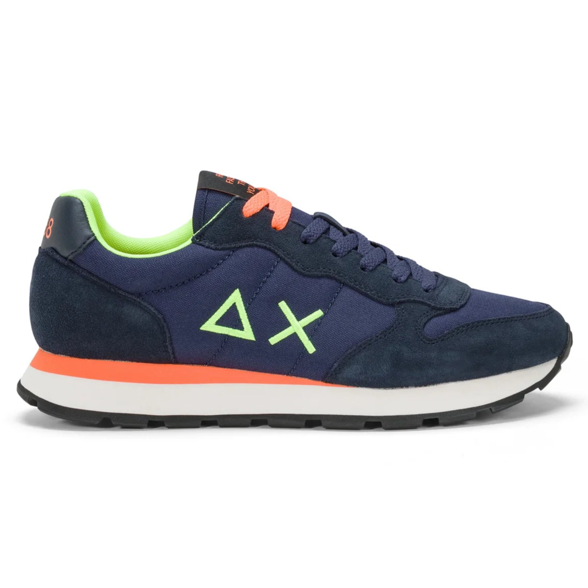 SNEAKERS SUN68 TOM FLUO NAVY BLU