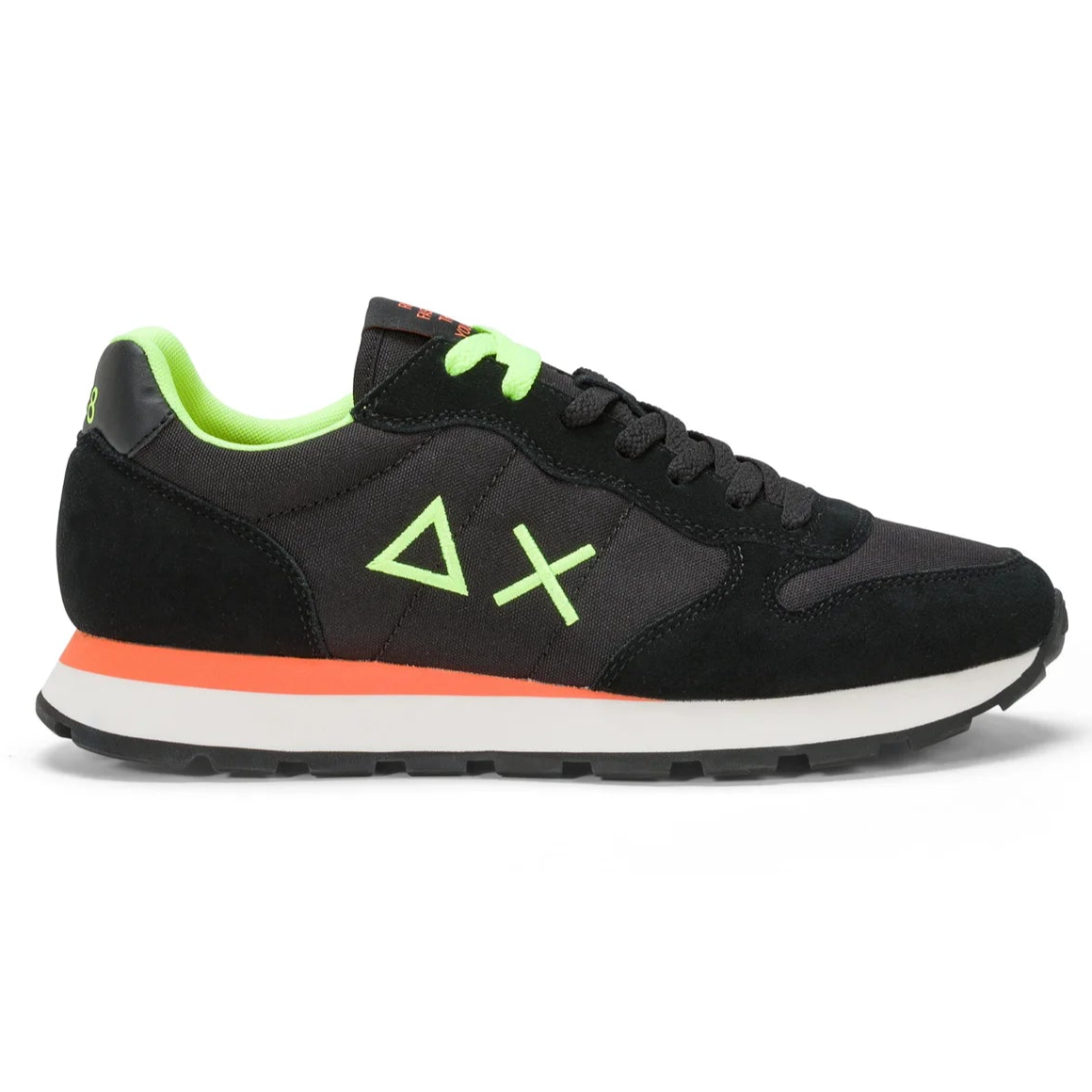 SNEAKERS SUN68 TOM FLUO NERO