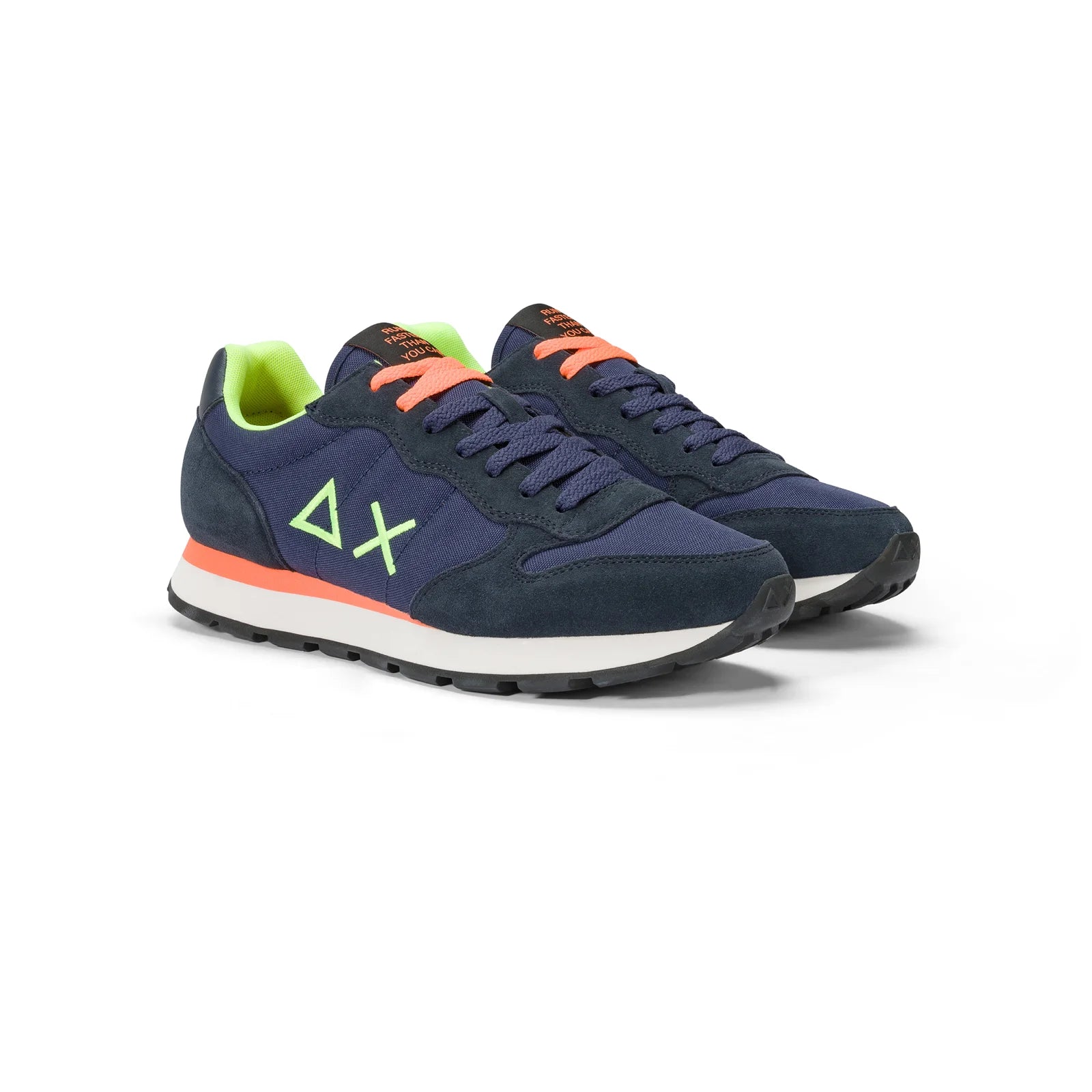 SNEAKERS SUN68 TOM FLUO NAVY BLU
