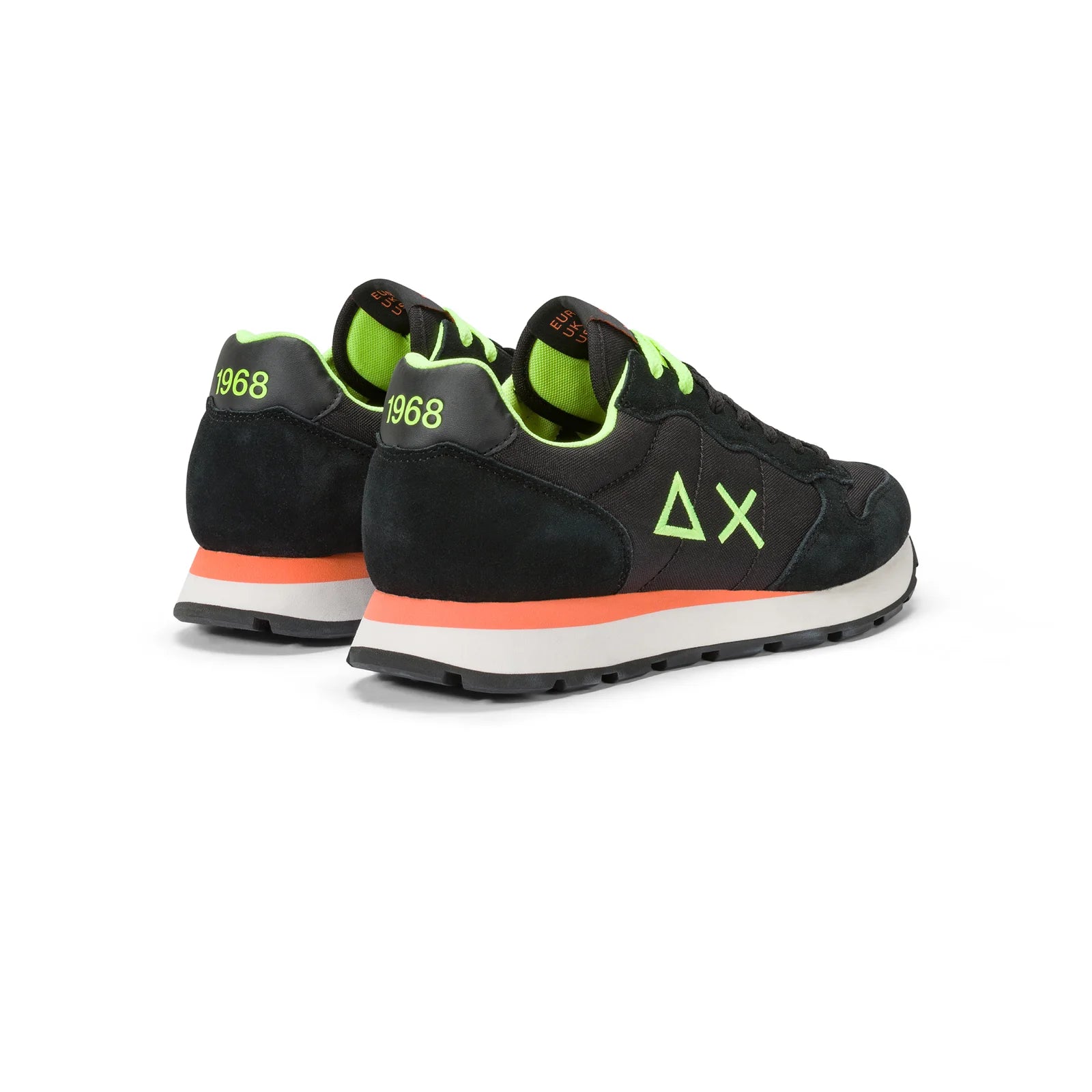 SNEAKERS SUN68 TOM FLUO NERO