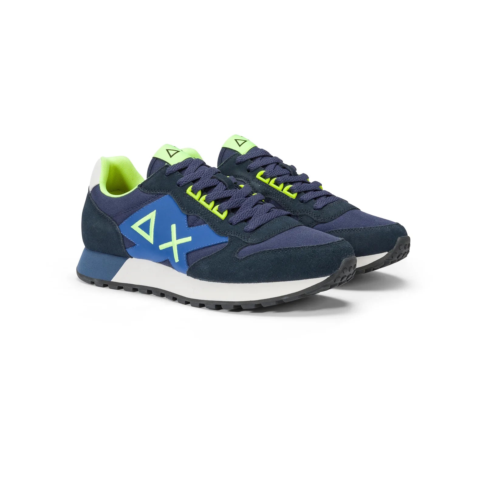 SNEAKERS SUN68 JAKI FLUO BLU