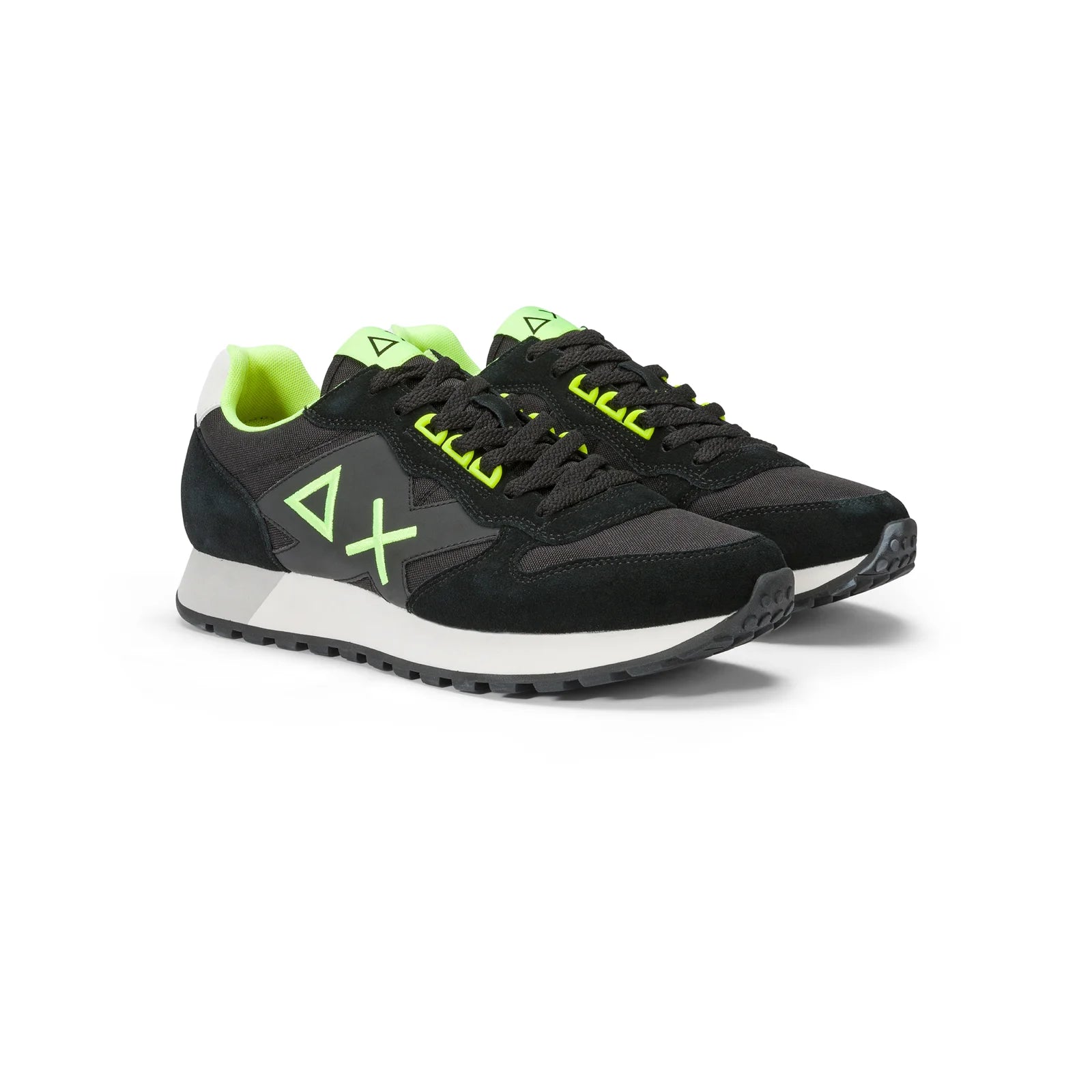 SNEAKERS SUN68 JAKI FLUO NERO