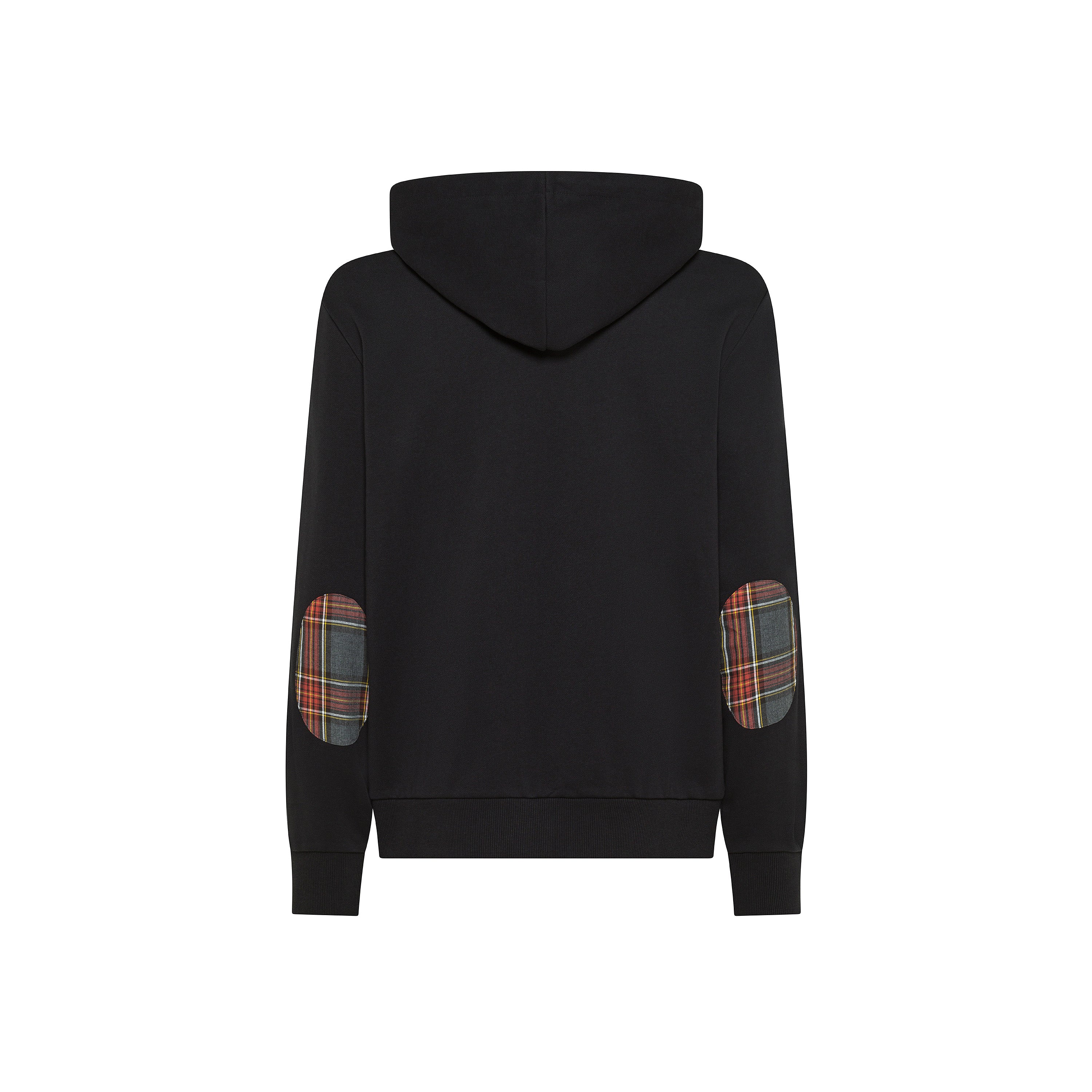 FELPA SUN68 ZIP CONTRAST FABRIC BASIC FLEECE