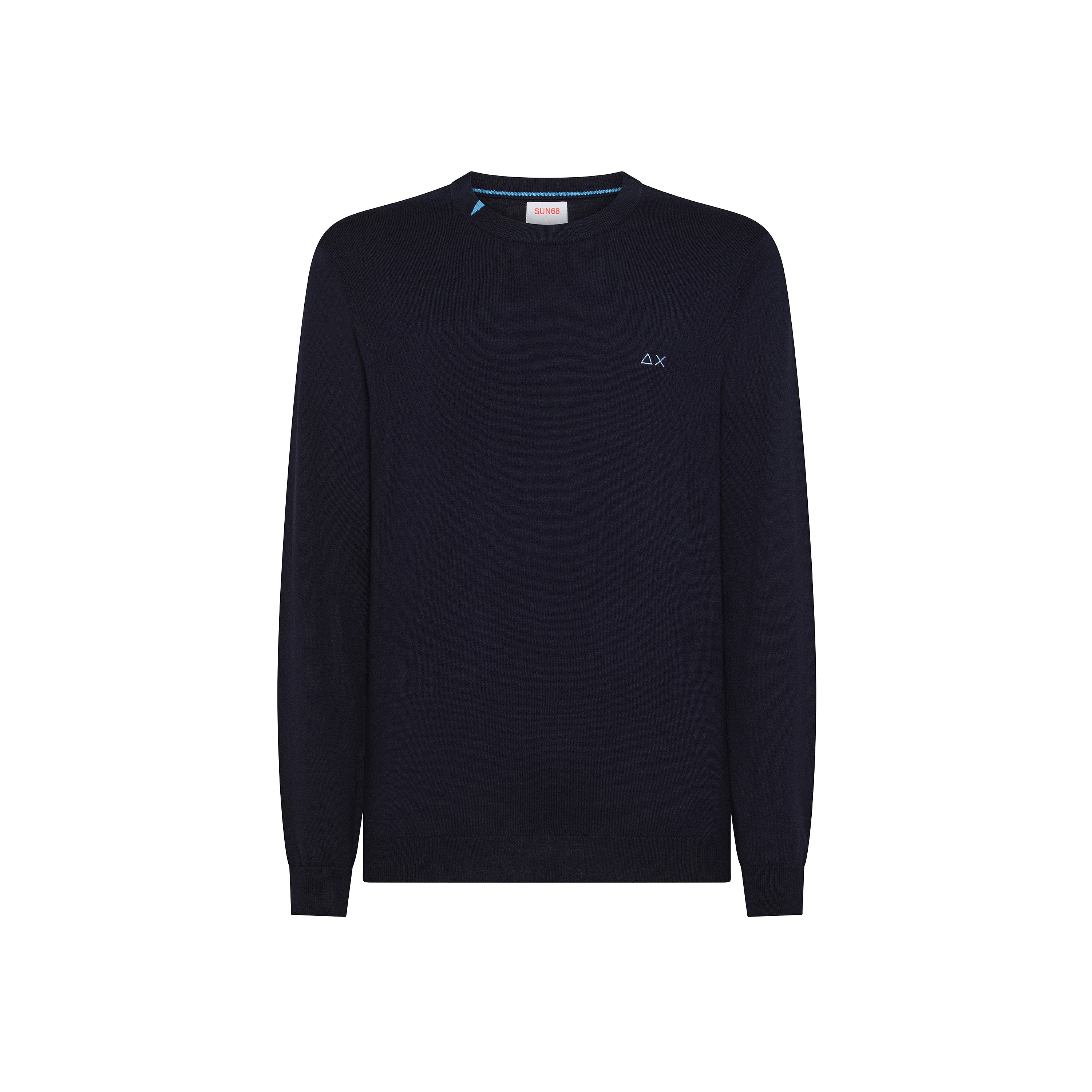 MAGLIA SUN68 GIROCOLLO BASIC MANICA LUNGA