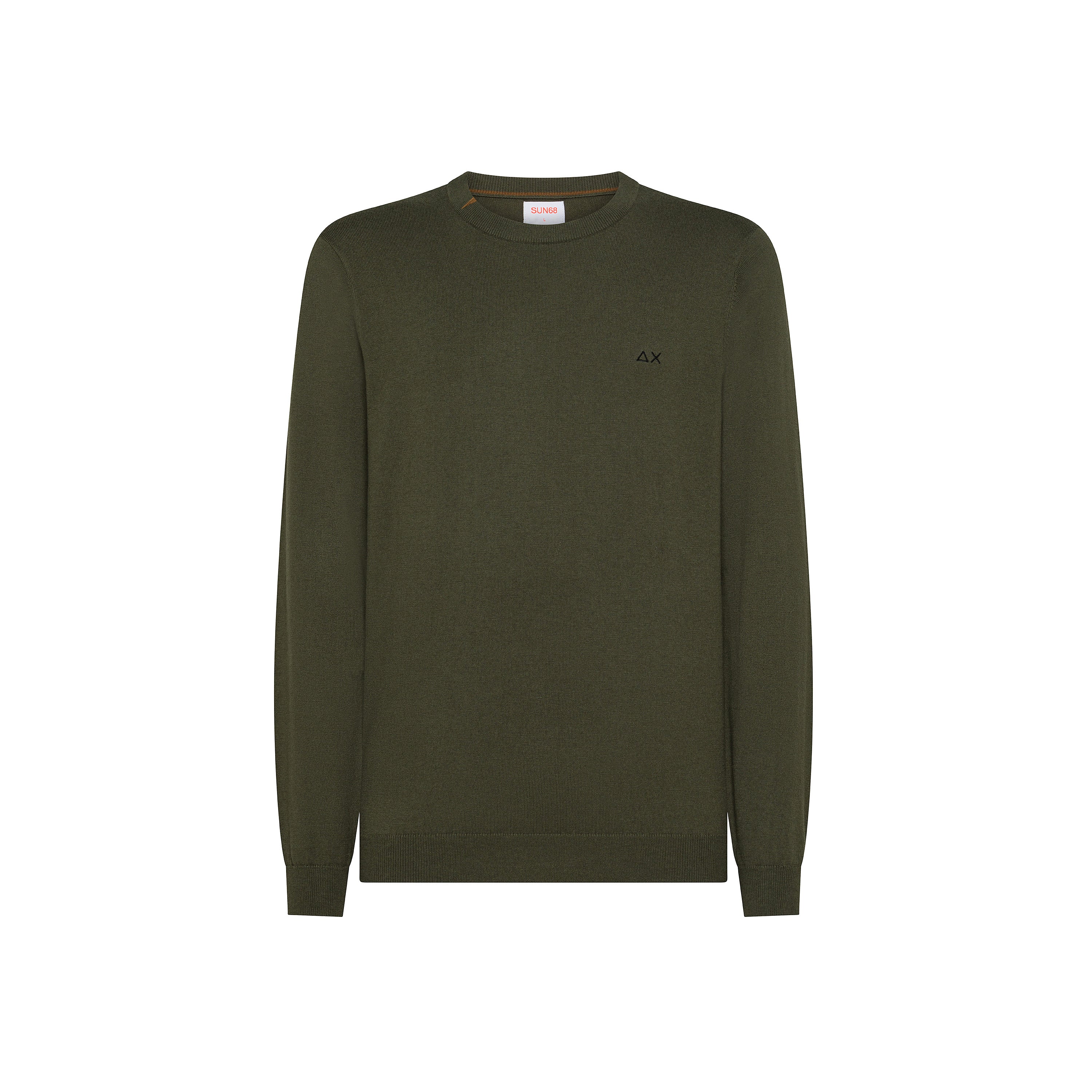 MAGLIA SUN68 GIROCOLLO BASIC MANICA LUNGA