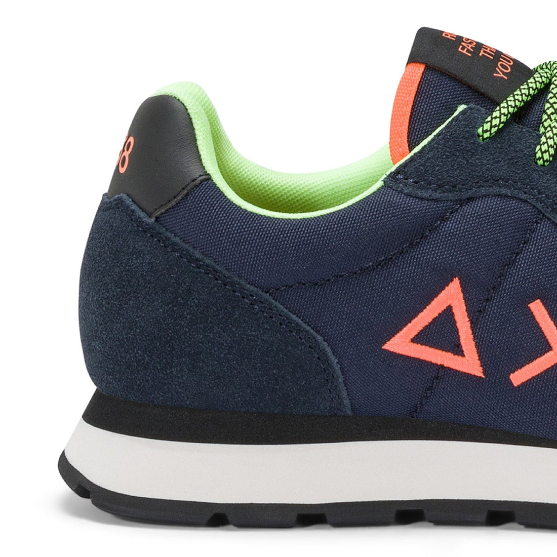 SCARPE SUN68 TOM FLUO BLU NAVY