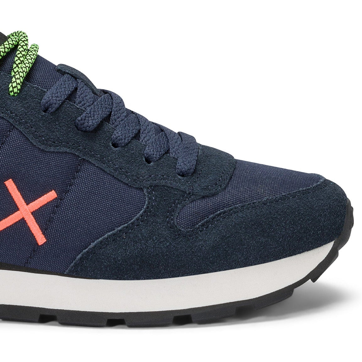 SCARPE SUN68 TOM FLUO BLU NAVY