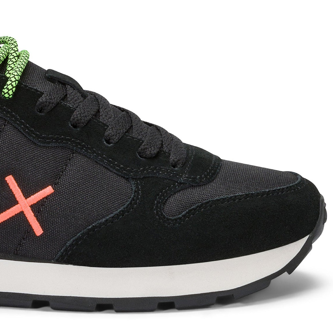 SCARPE SUN68 TOM FLUO NERO