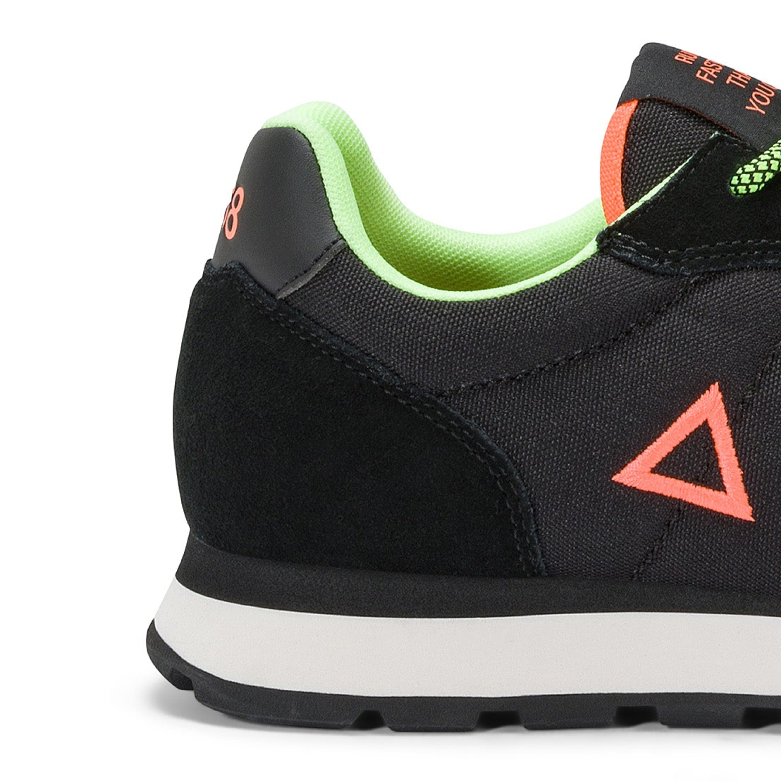 SCARPE SUN68 TOM FLUO NERO