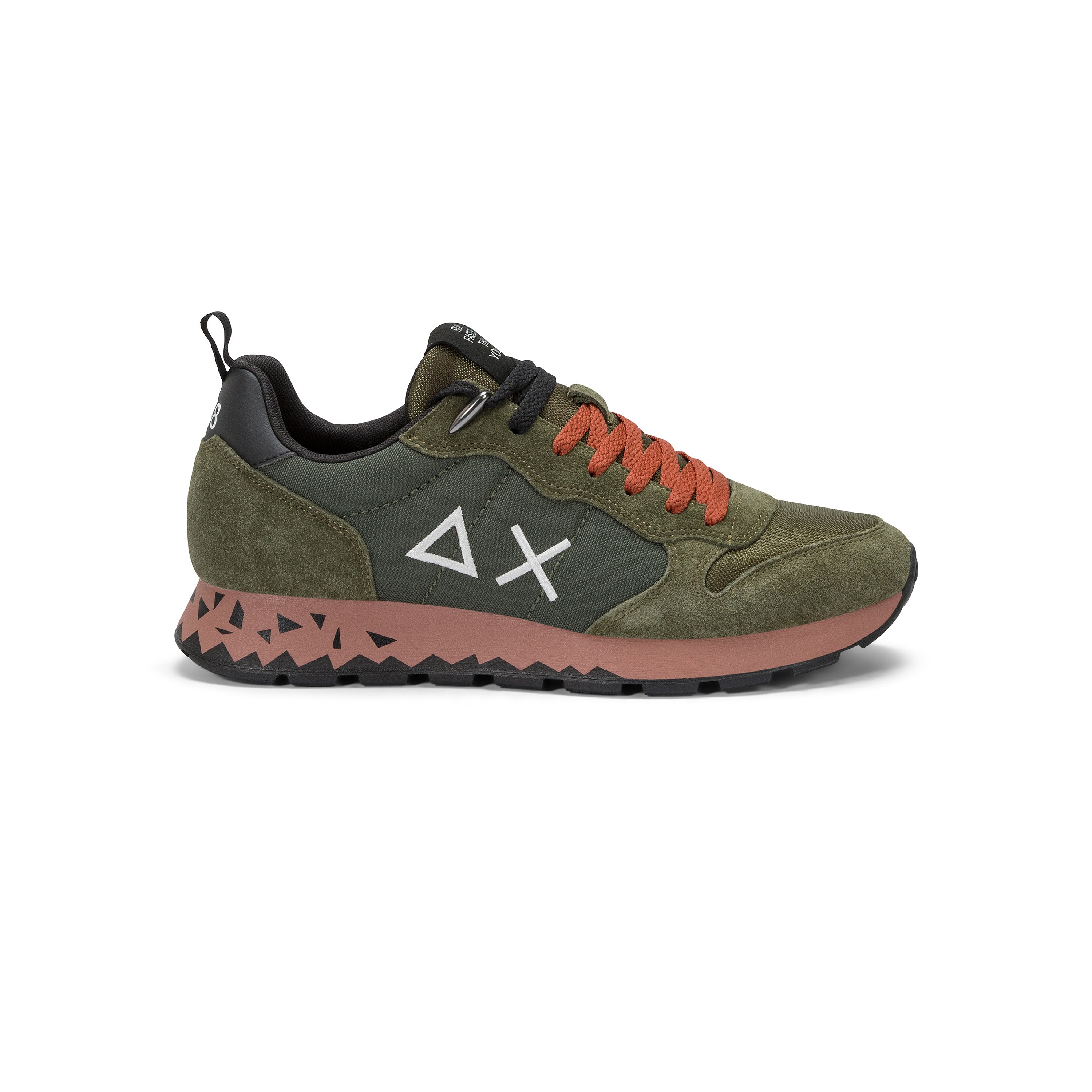 SCARPE SUN68 TOM SNAKE MILITARE SCURO