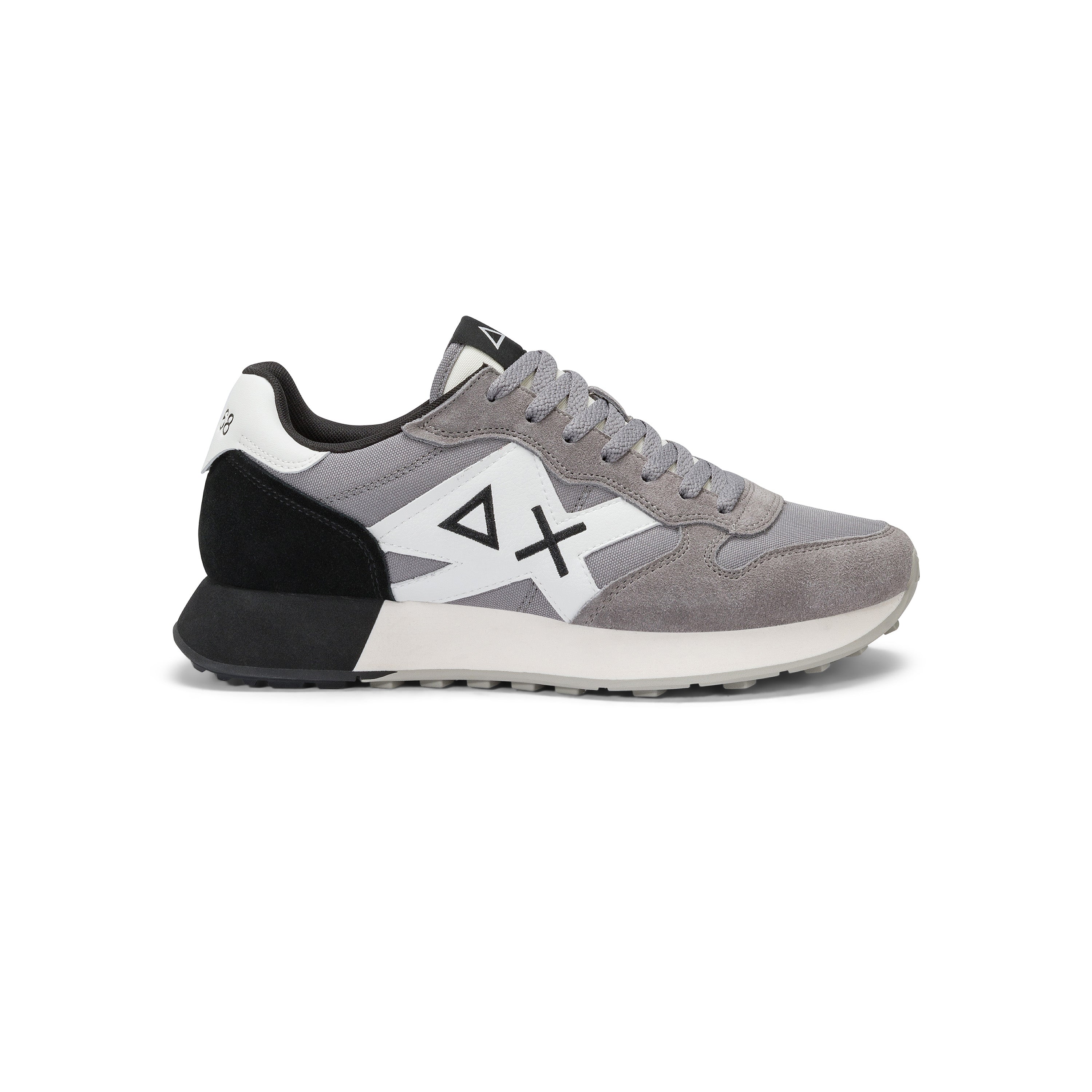 SCARPE SUN68 JAKI SOLID GRIGIO MEDIO