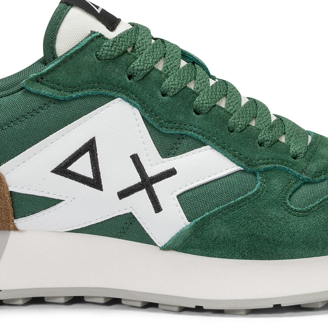 SCARPE SUN68 JAKI SOLID VERDE SCURO