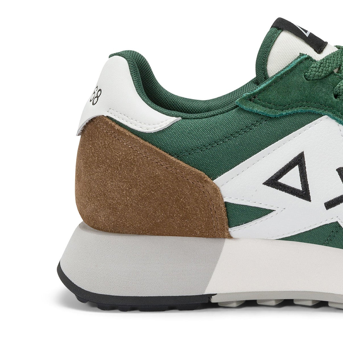 SCARPE SUN68 JAKI SOLID VERDE SCURO