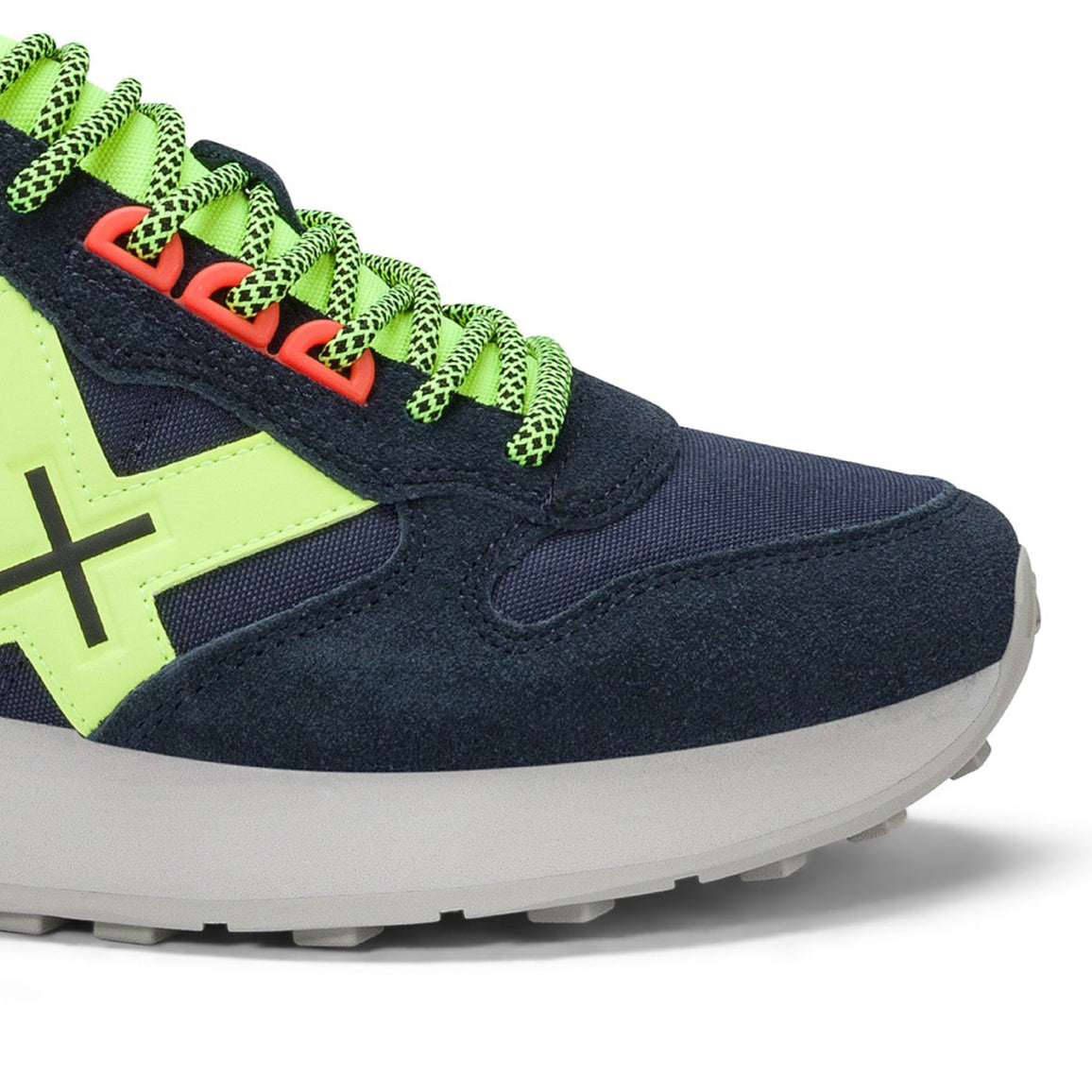 SCARPE SUN68 JAKI FLUO BLU NAVY