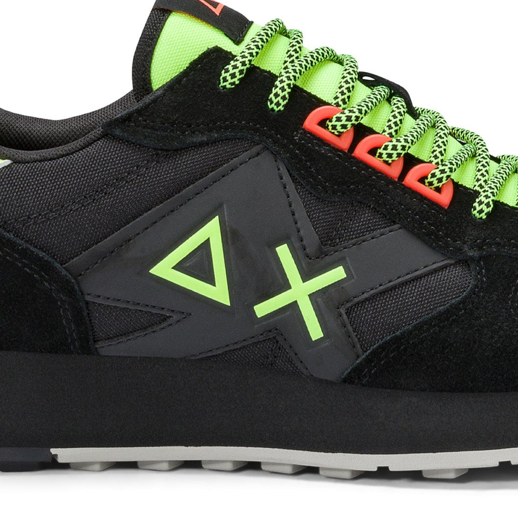 SCARPE SUN68 JAKI FLUO NERO