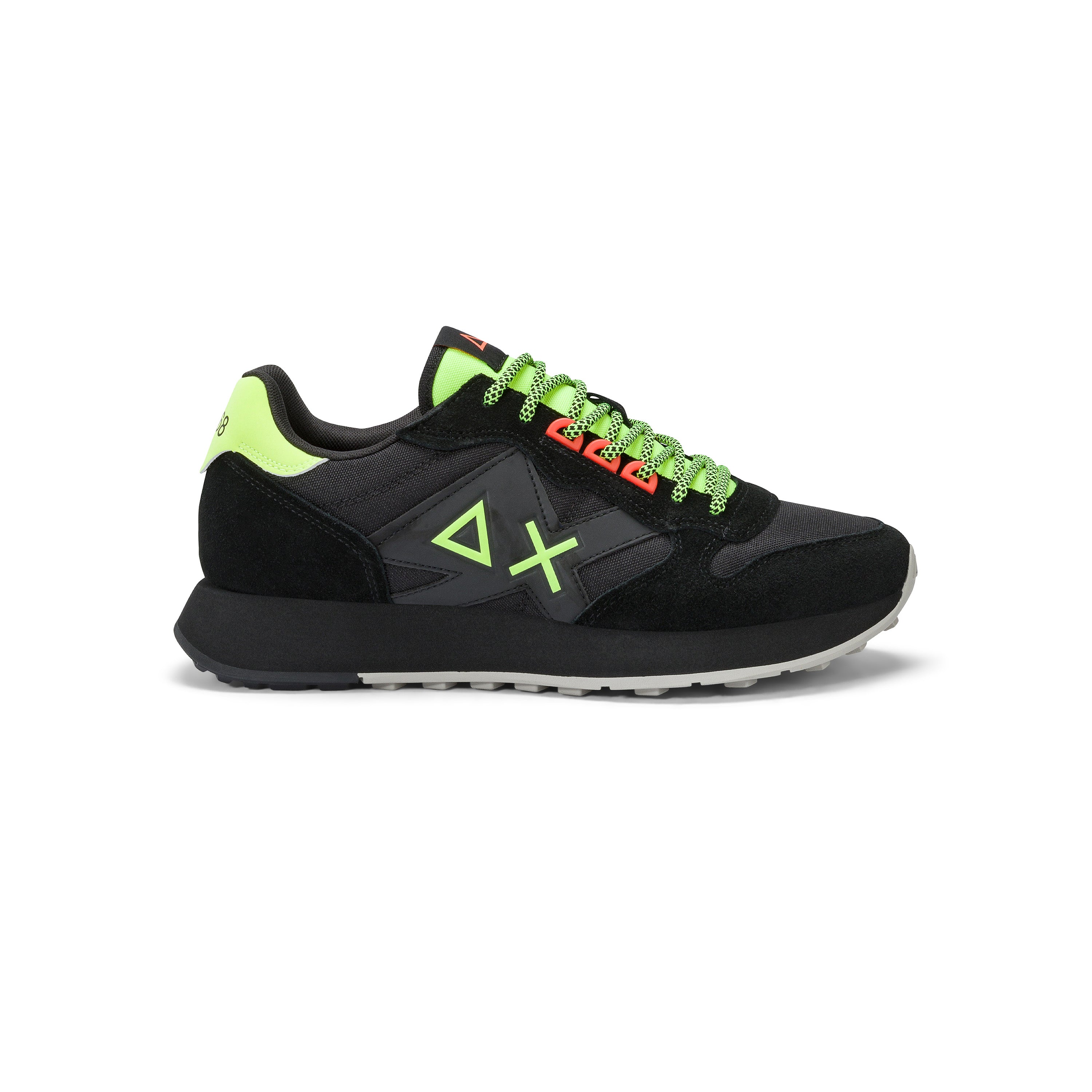 SCARPE SUN68 JAKI FLUO NERO