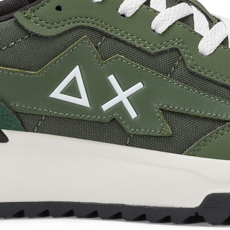 SCARPE SUN68 NIKI 2.0 SOLID MILITARE