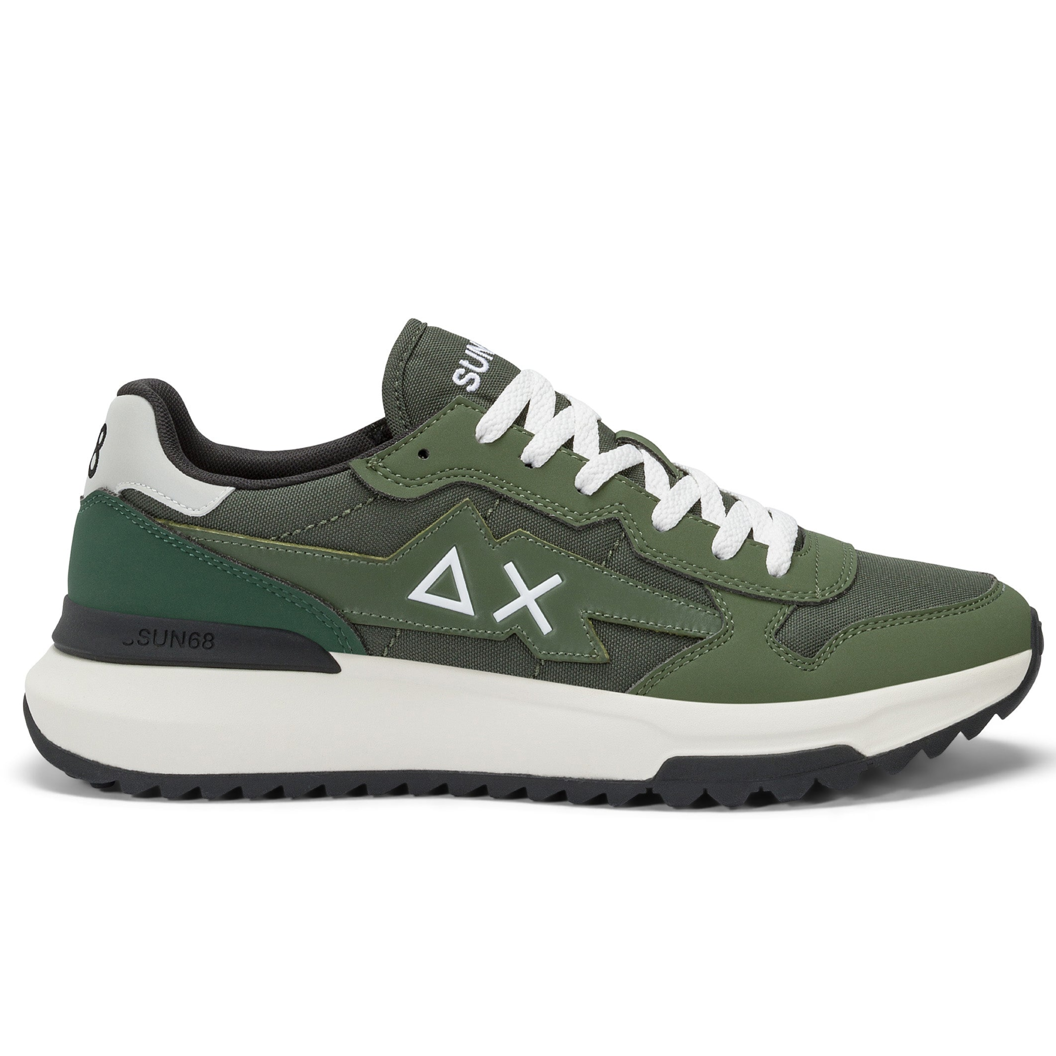 SCARPE SUN68 NIKI 2.0 SOLID MILITARE