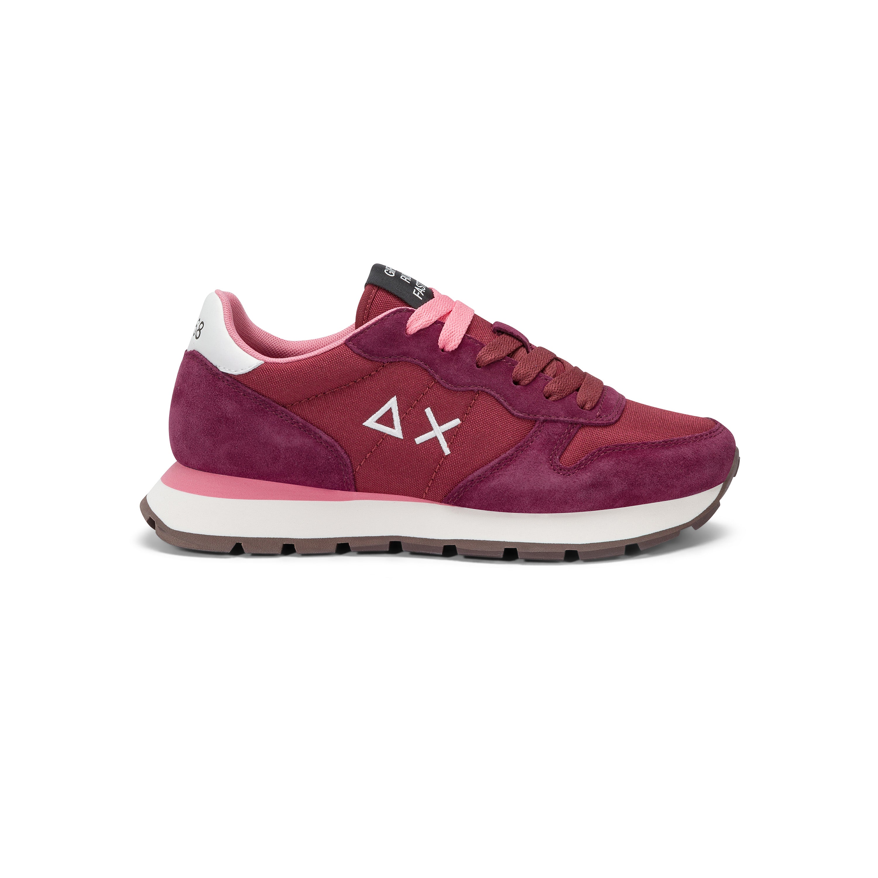 SCARPE SUN68 ALLY BORDEAUX