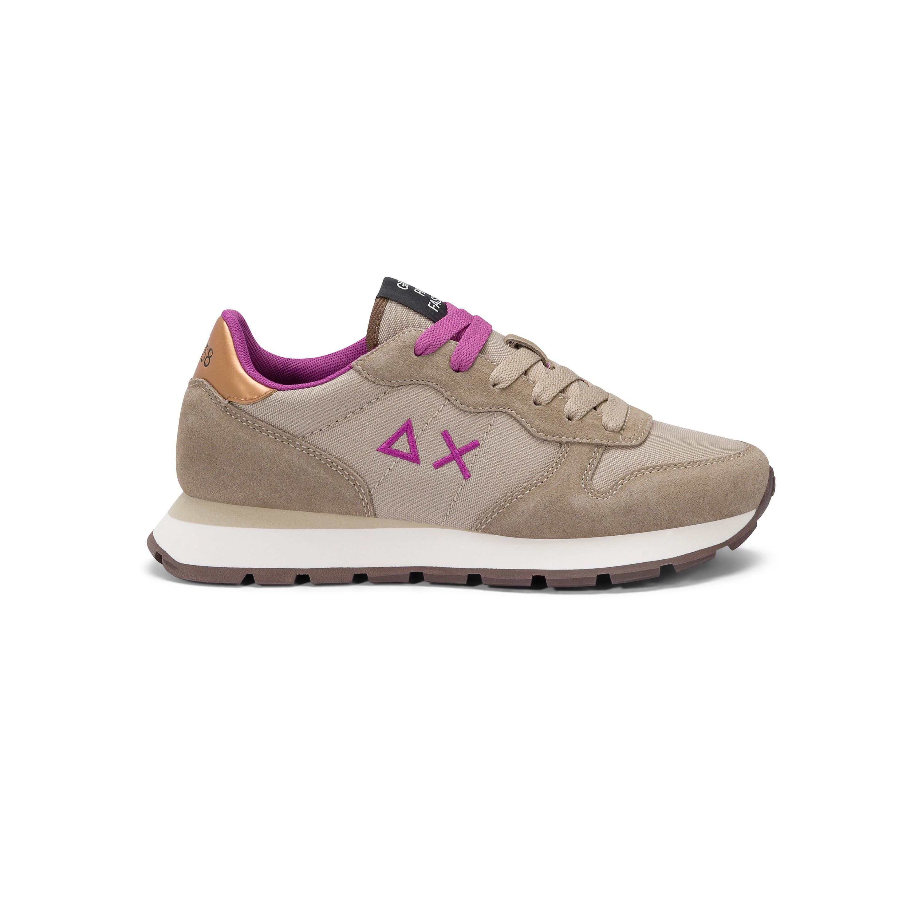 SCARPE SUN68 ALLY BEIGE SCURO