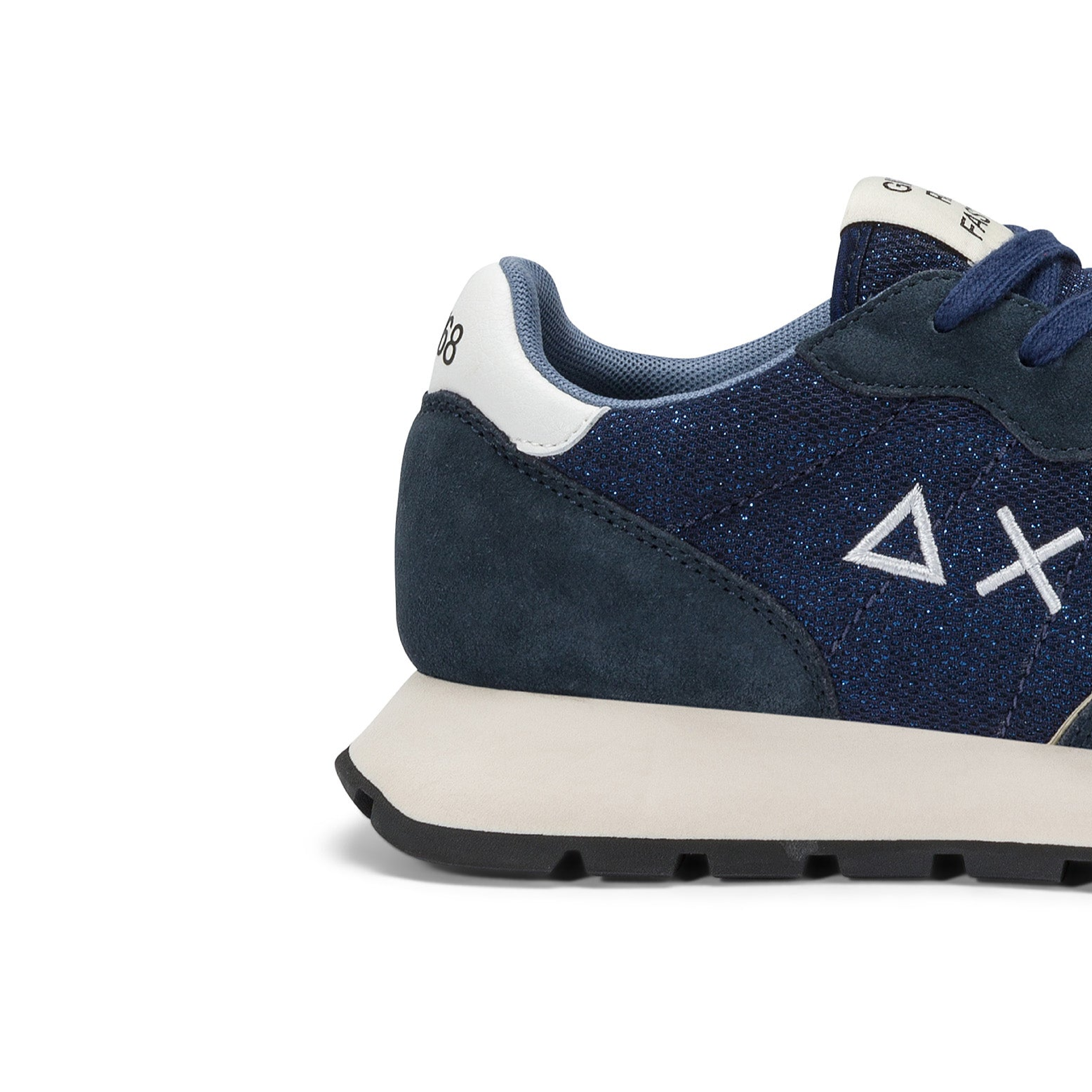 SCARPE SUN68 ALLY GLITTER BLU NAVY