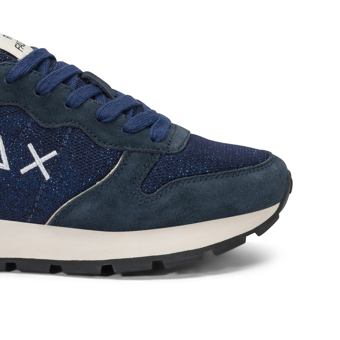 SCARPE SUN68 ALLY GLITTER BLU NAVY