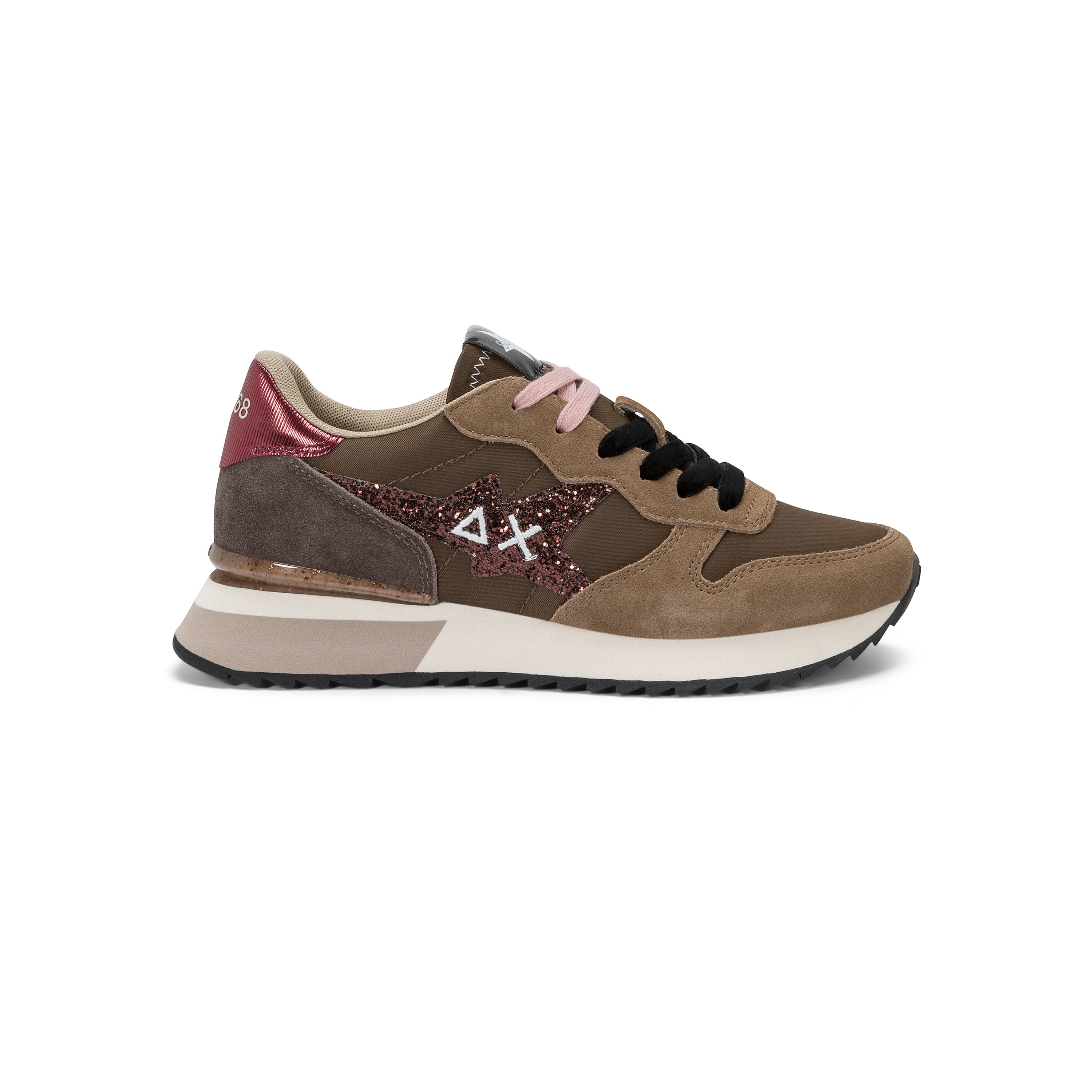 SCARPE SUN68 STARGLITTER MARRONE