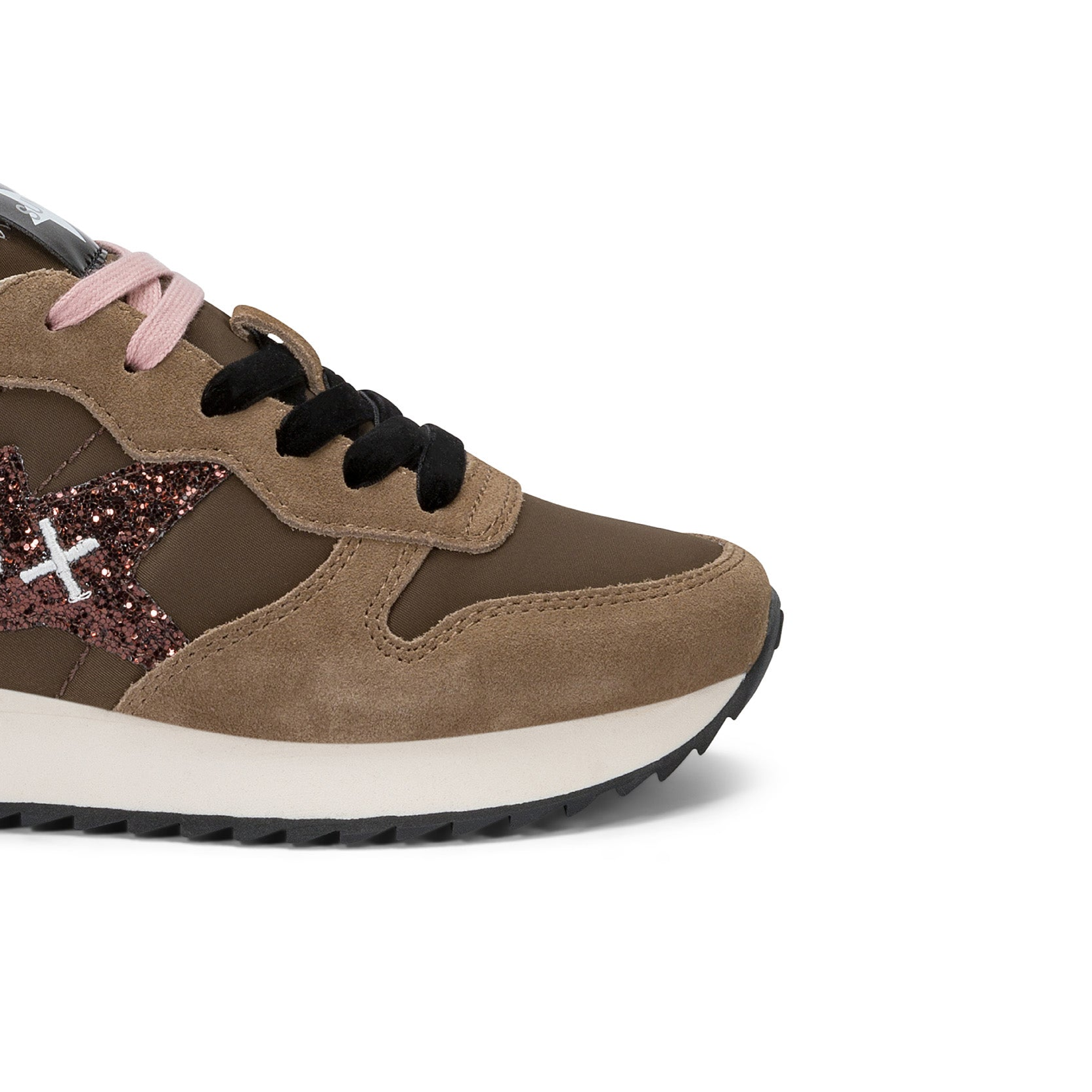SCARPE SUN68 STARGLITTER MARRONE