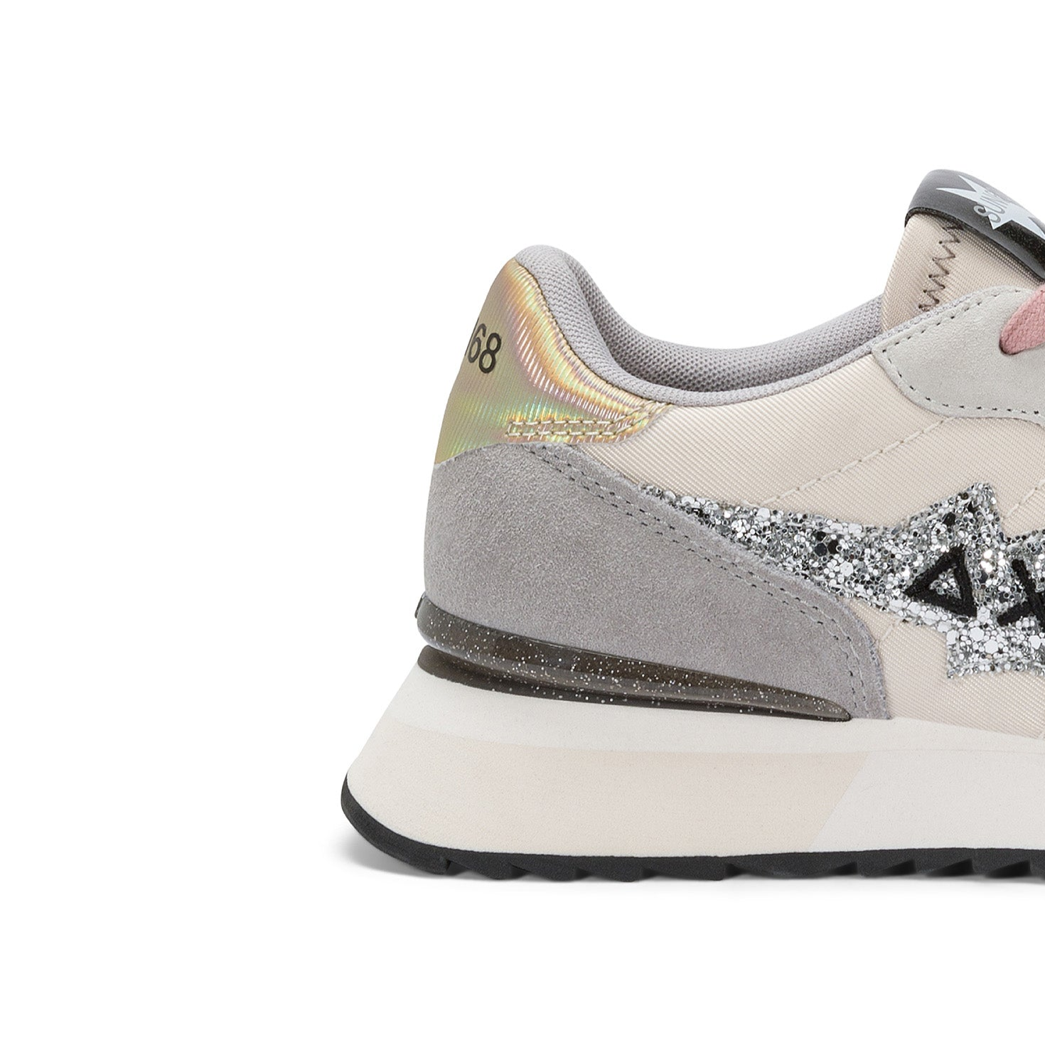 SCARPE SUN68 STARGLITTER BIANCO PANNA