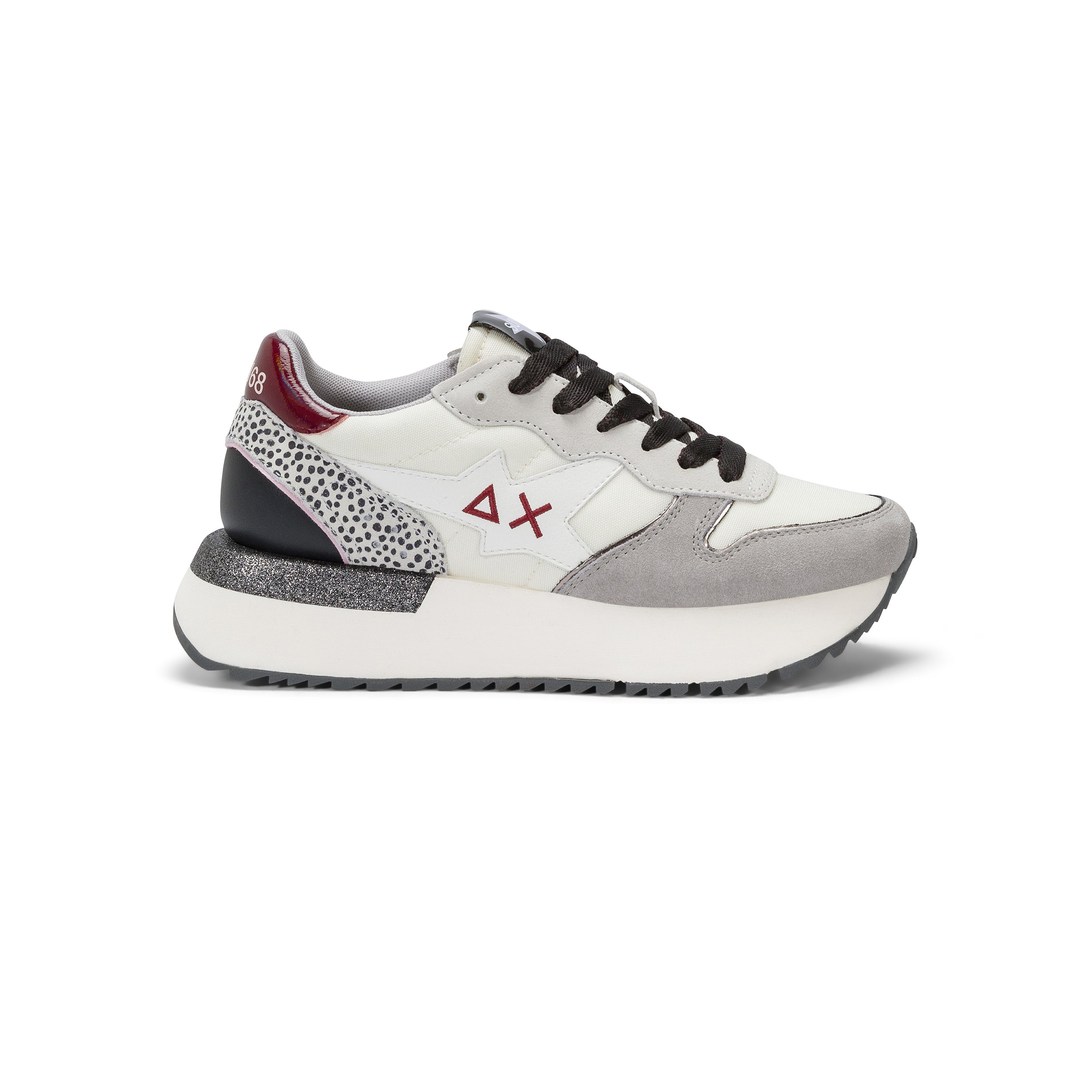SCARPE SUN68 BIG STARGIRL BIANCO