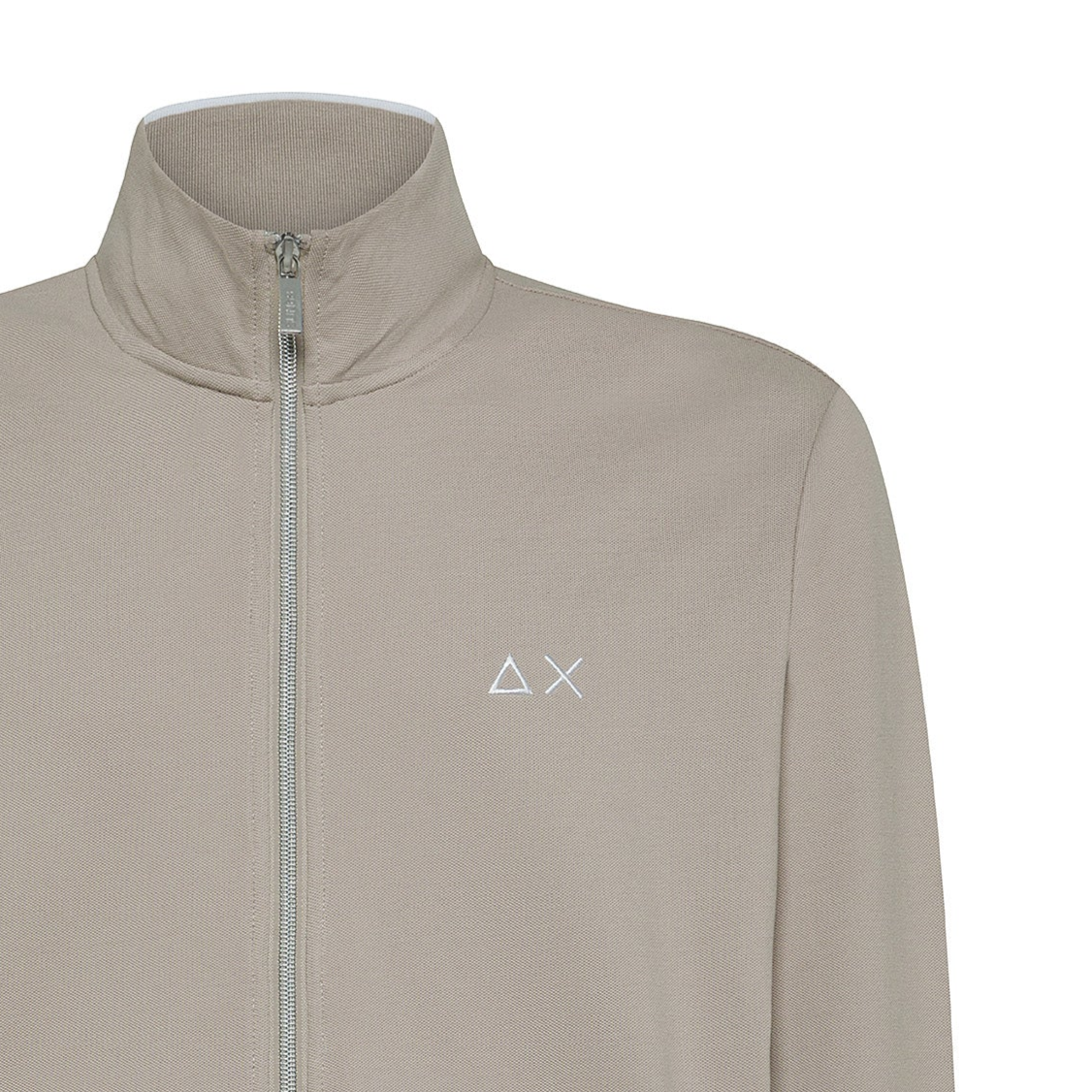 FELPA SUN68 TRACK ZIP PIQUET SMALL STRIPES