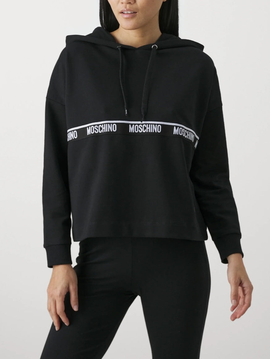 FELPA MOSCHINO BRUSHED STRETCH FLEECE