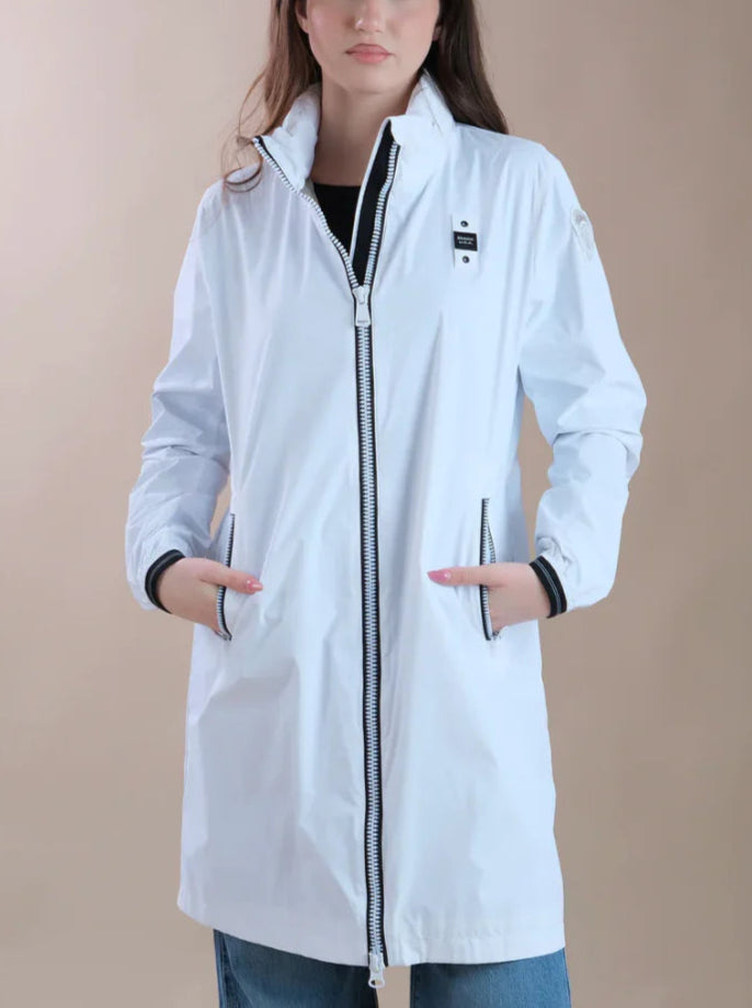 GIUBBINO BLAUER IMPERMEABILE TRENCH FODERATO