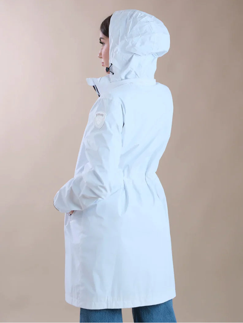 GIUBBINO BLAUER IMPERMEABILE TRENCH FODERATO