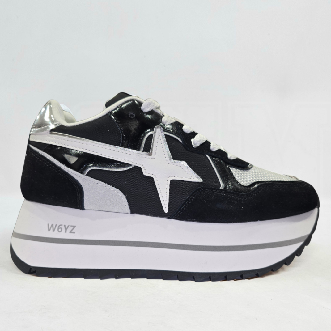 SCARPE WIZZ W6YZ DEVA W NERO SILVER