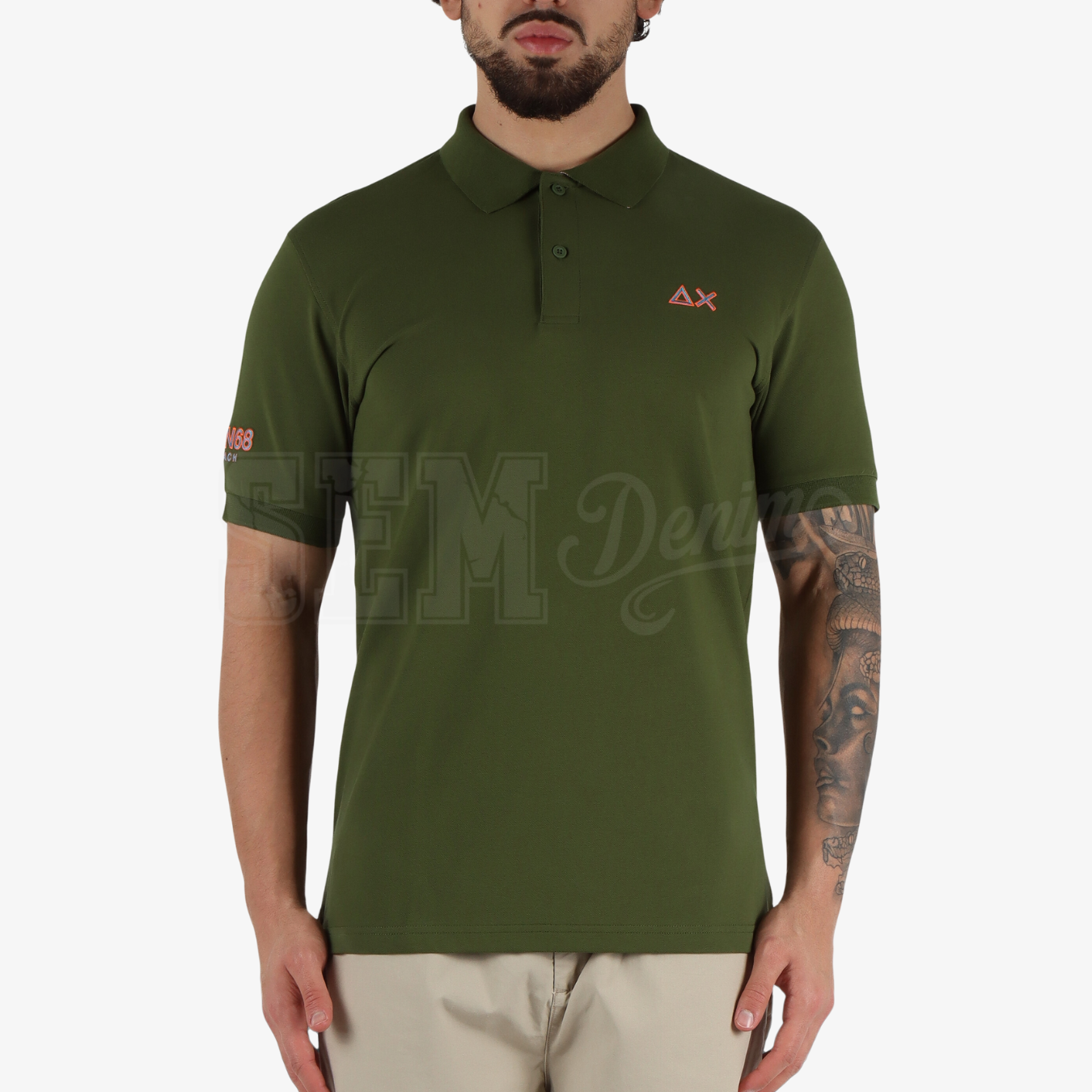 POLO SUN68 JERSEY BEACH