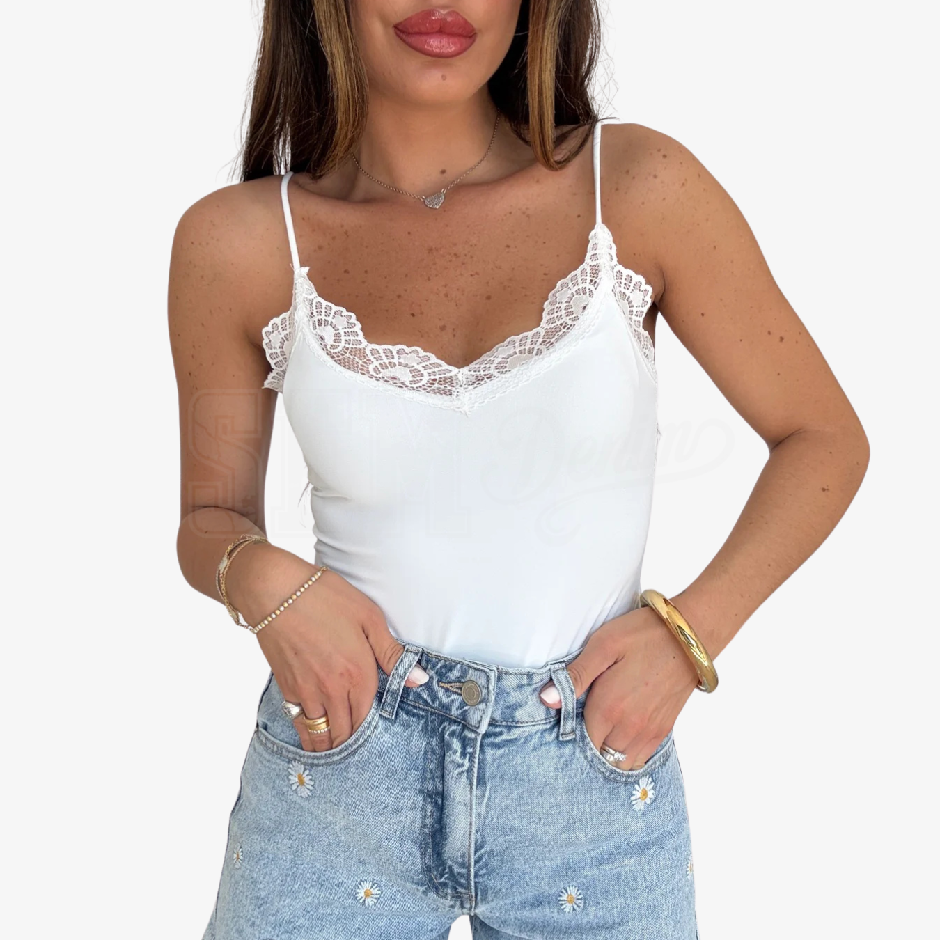 BODY CON SCOLLO IN PIZZO V