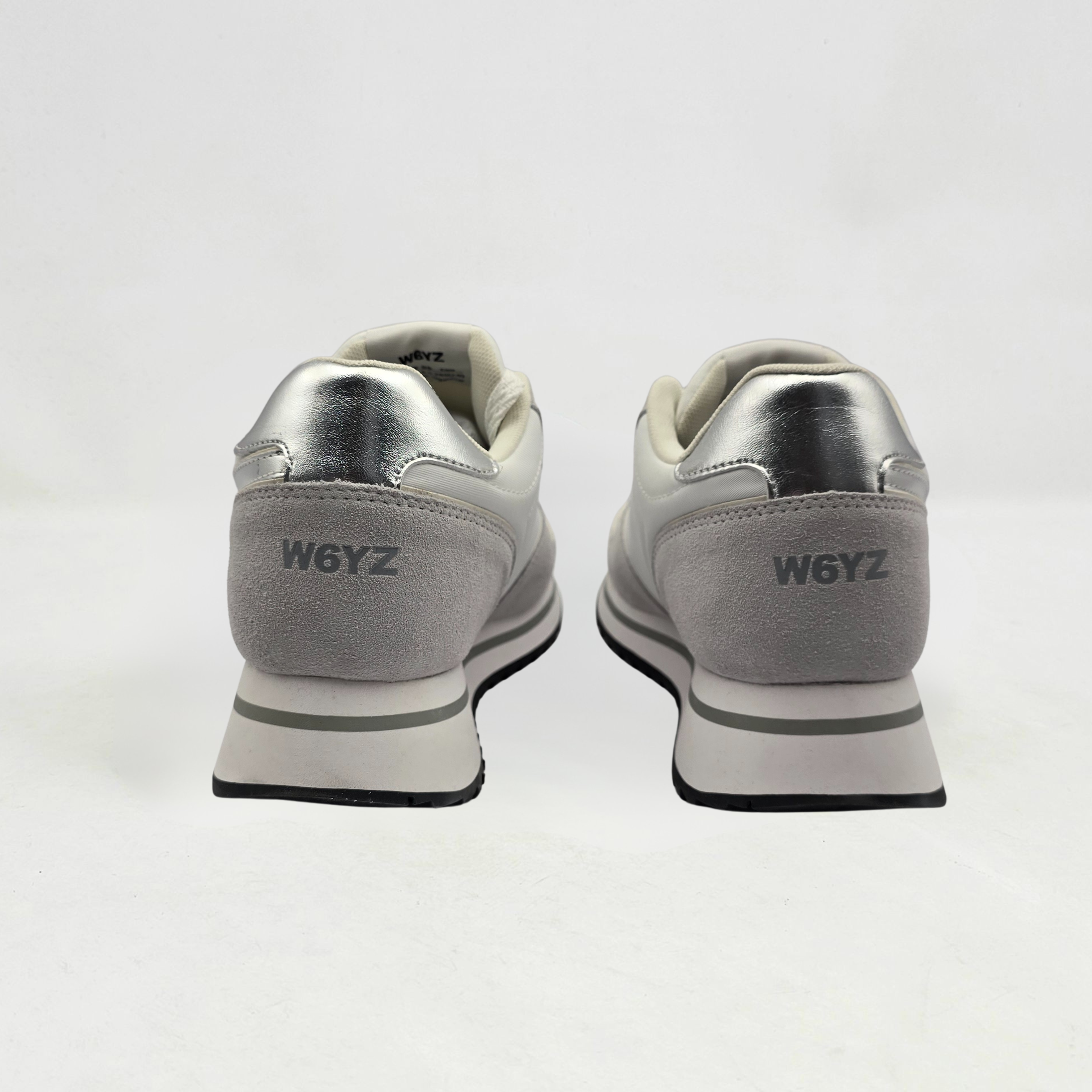SCARPE WIZZ JUST SAY WIZZ JET-W. WHITE-SILVER-WHITE