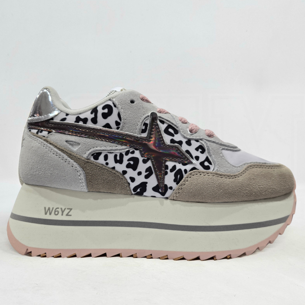 SCARPE WIZZ W6YZ DEVA W BEIGE BIANCO NERO