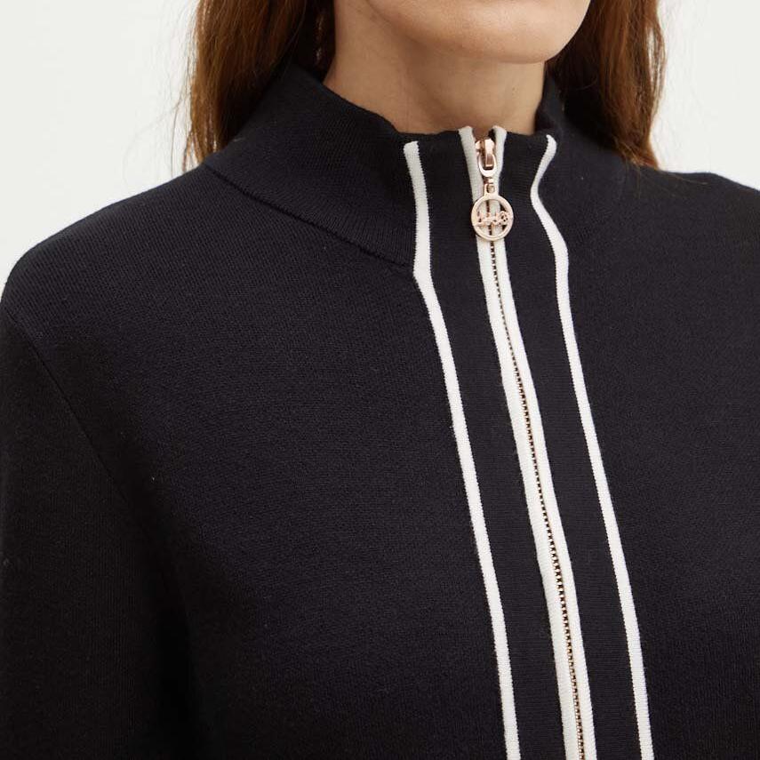 CARDIGAN LIUJO IN MAGLIA FULL ZIP CHAN