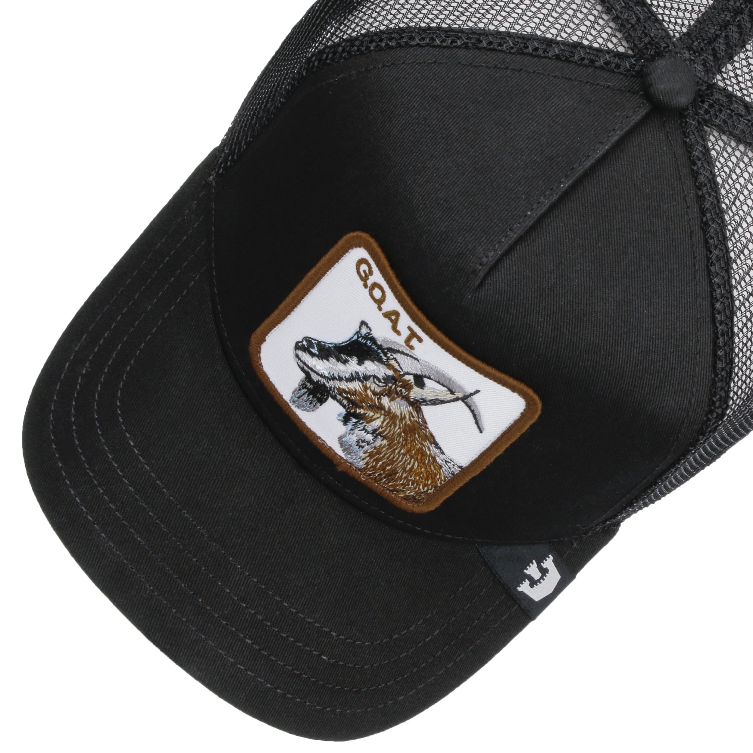CAPPELLO GOORIN BROS FARM TRUCKER GOAT NERO