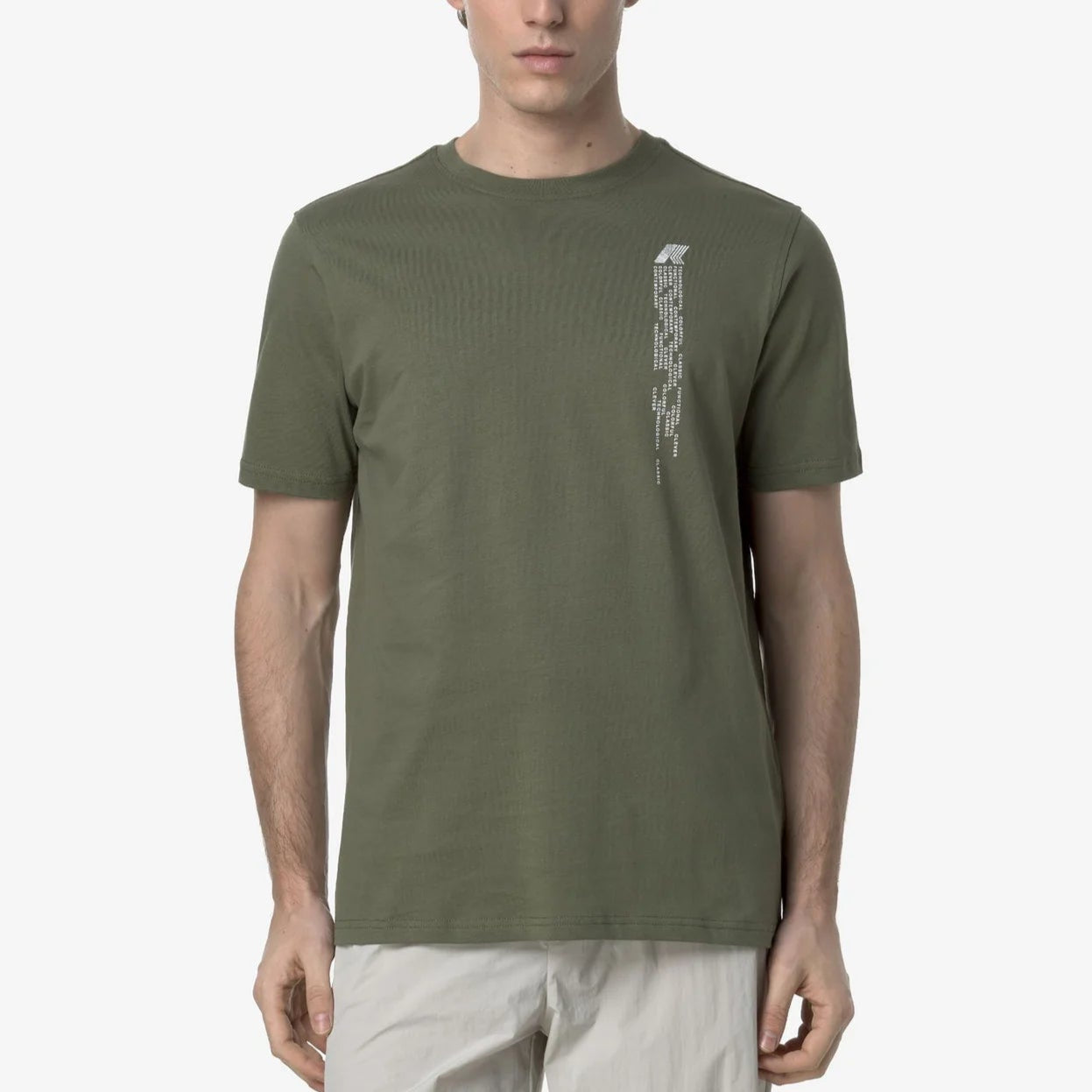 TSHIRT KWAY ODOM DIGITAL RAIN VERTICAL LOGO