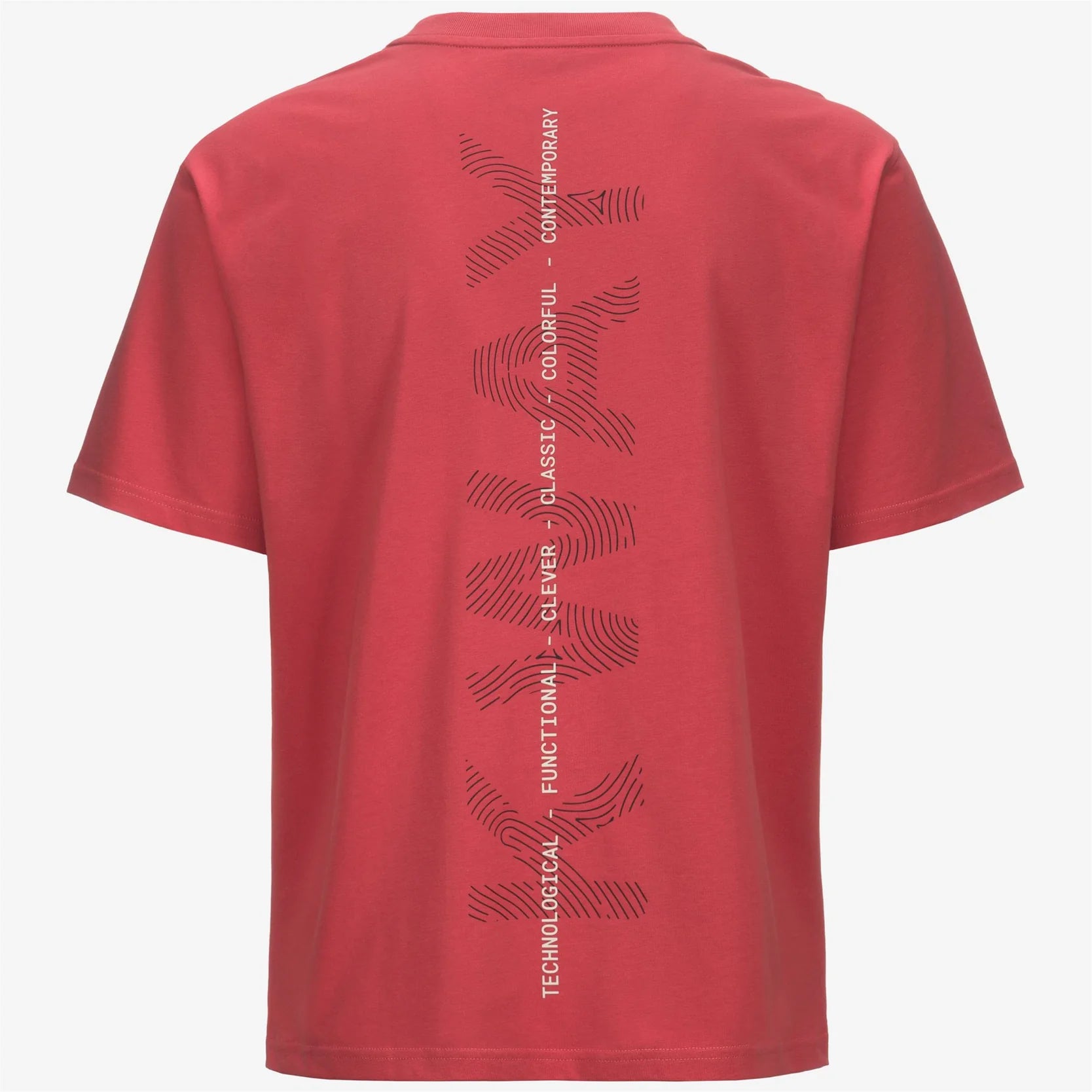 TSHIRT KWAY SOLO IDENTITY LOGO BACK LETTERING