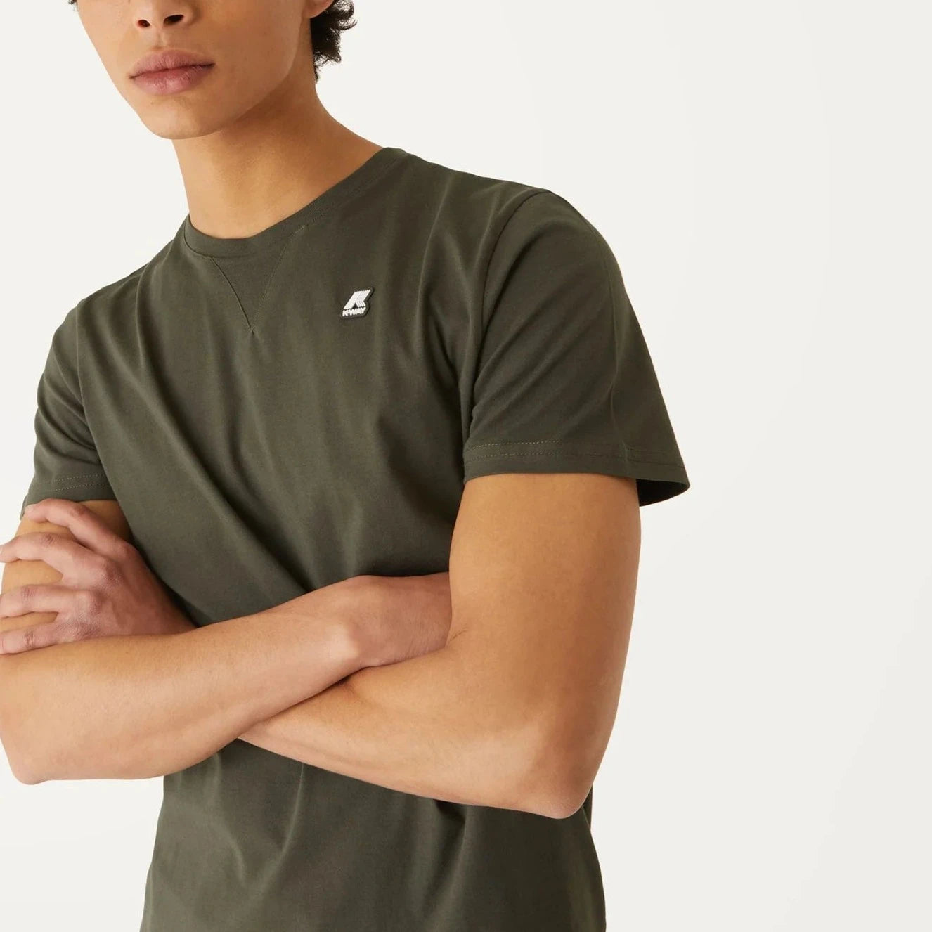 TSHIRT KWAY EDWING GIROCOLLO MC BASIC